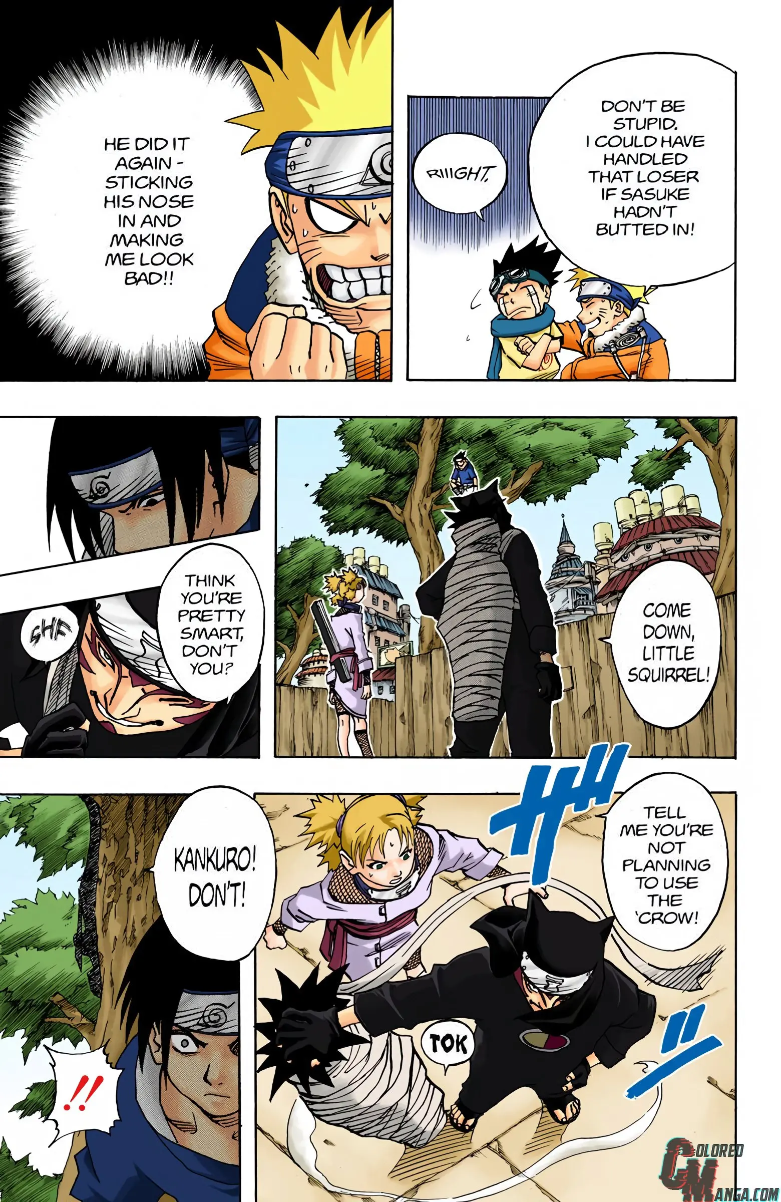 Naruto Colored Manga Online, chapter 35, page 11