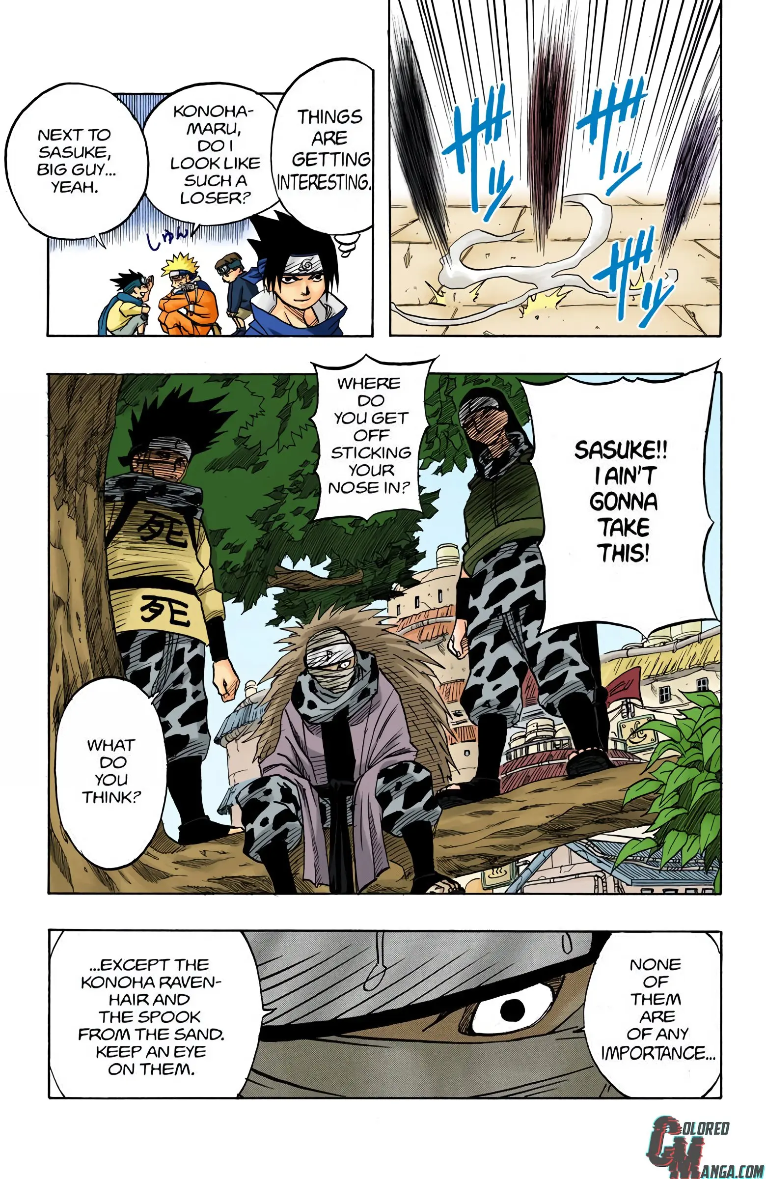 Naruto Colored Manga Online, chapter 35, page 19