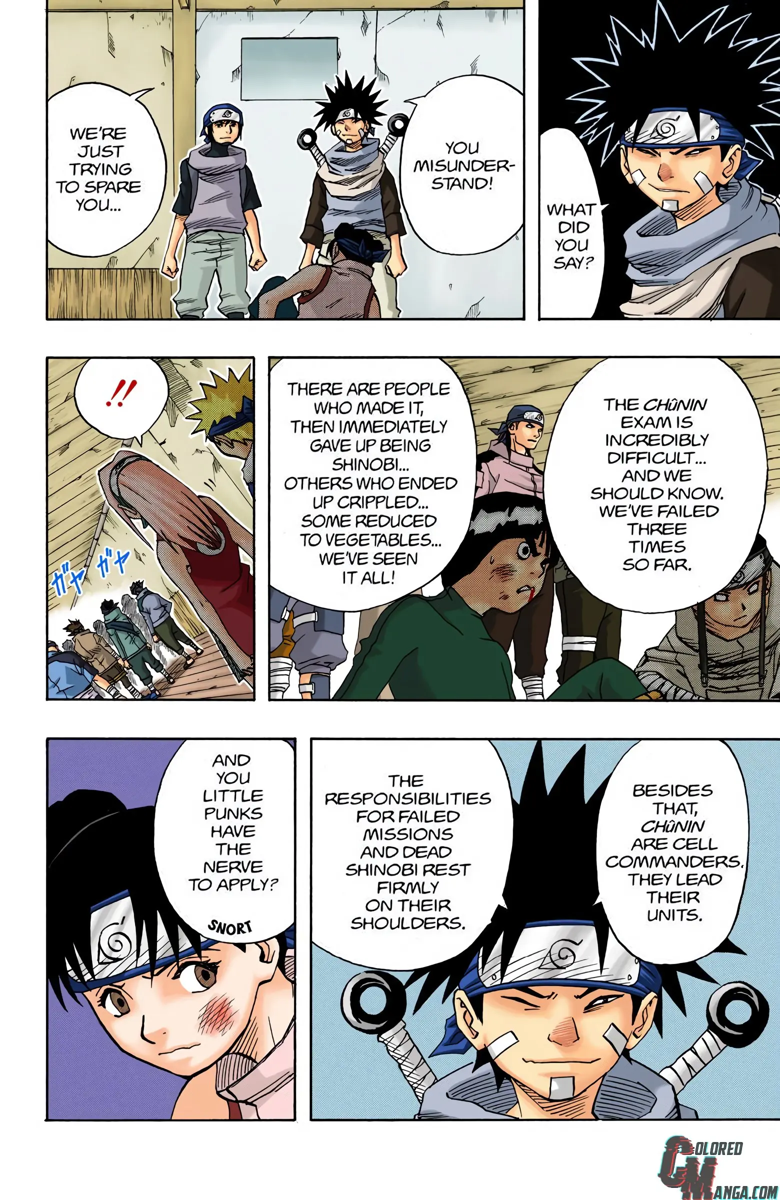 Naruto Colored Manga Online, chapter 36, page 10