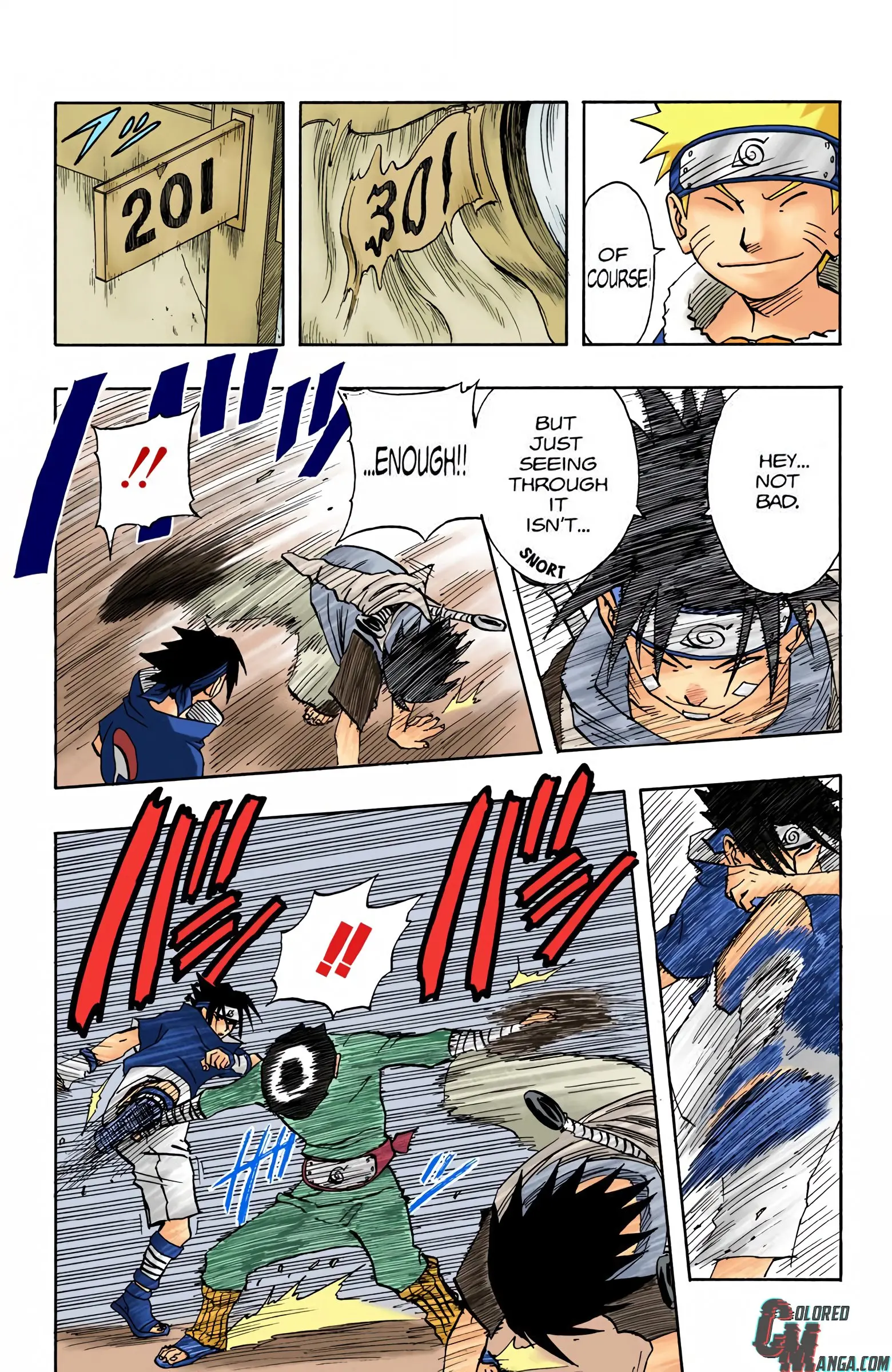 Naruto Colored Manga Online, chapter 36, page 13