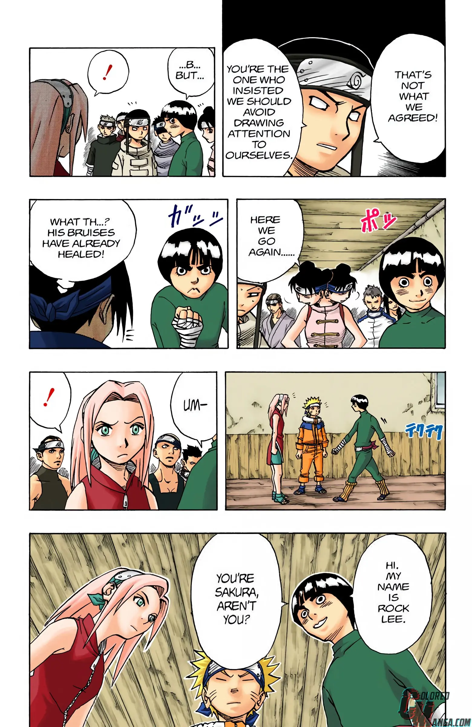 Naruto Colored Manga Online, chapter 36, page 15