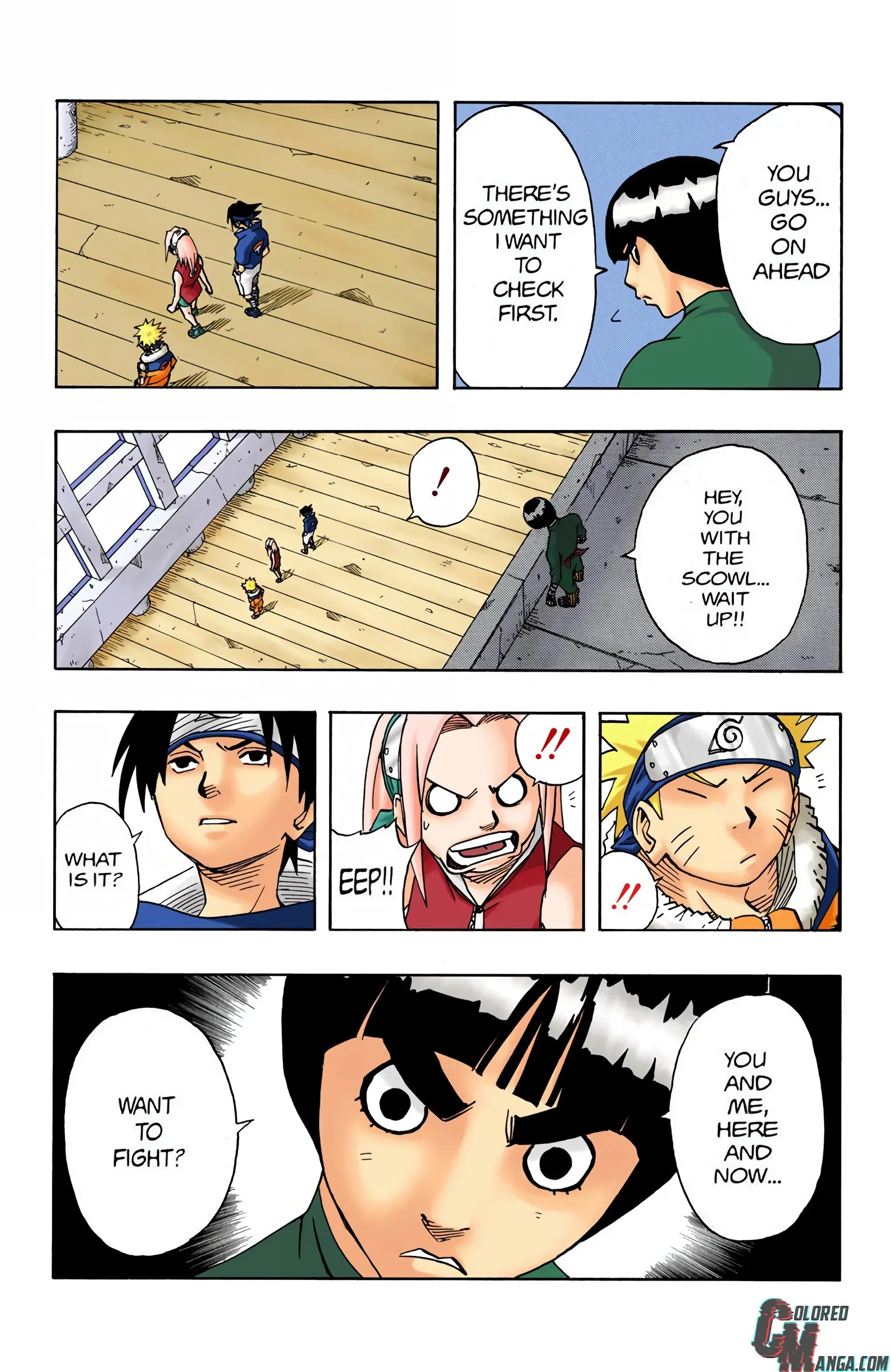 Naruto Colored Manga Online, chapter 36, page 19