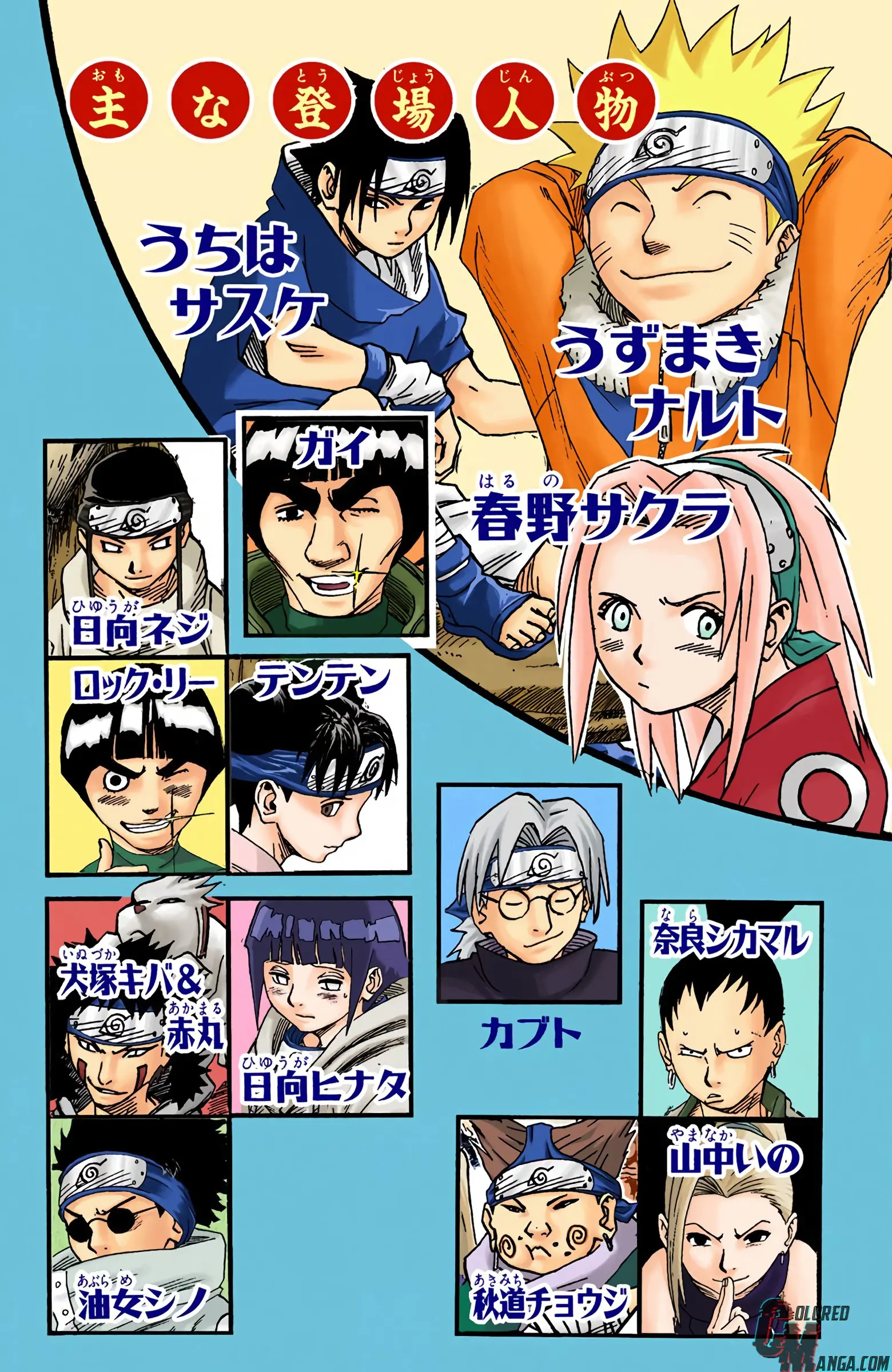 Naruto Colored Manga Online, chapter 37, page 4
