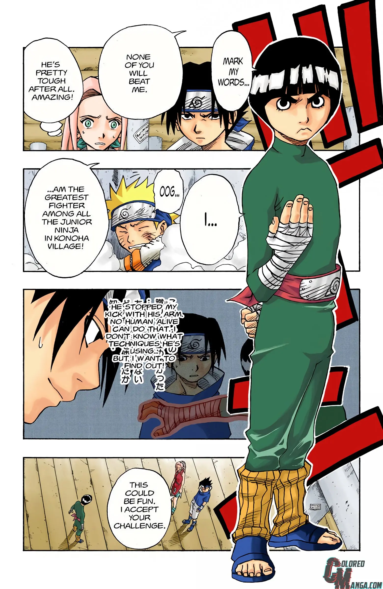 Naruto Colored Manga Online, chapter 37, page 15