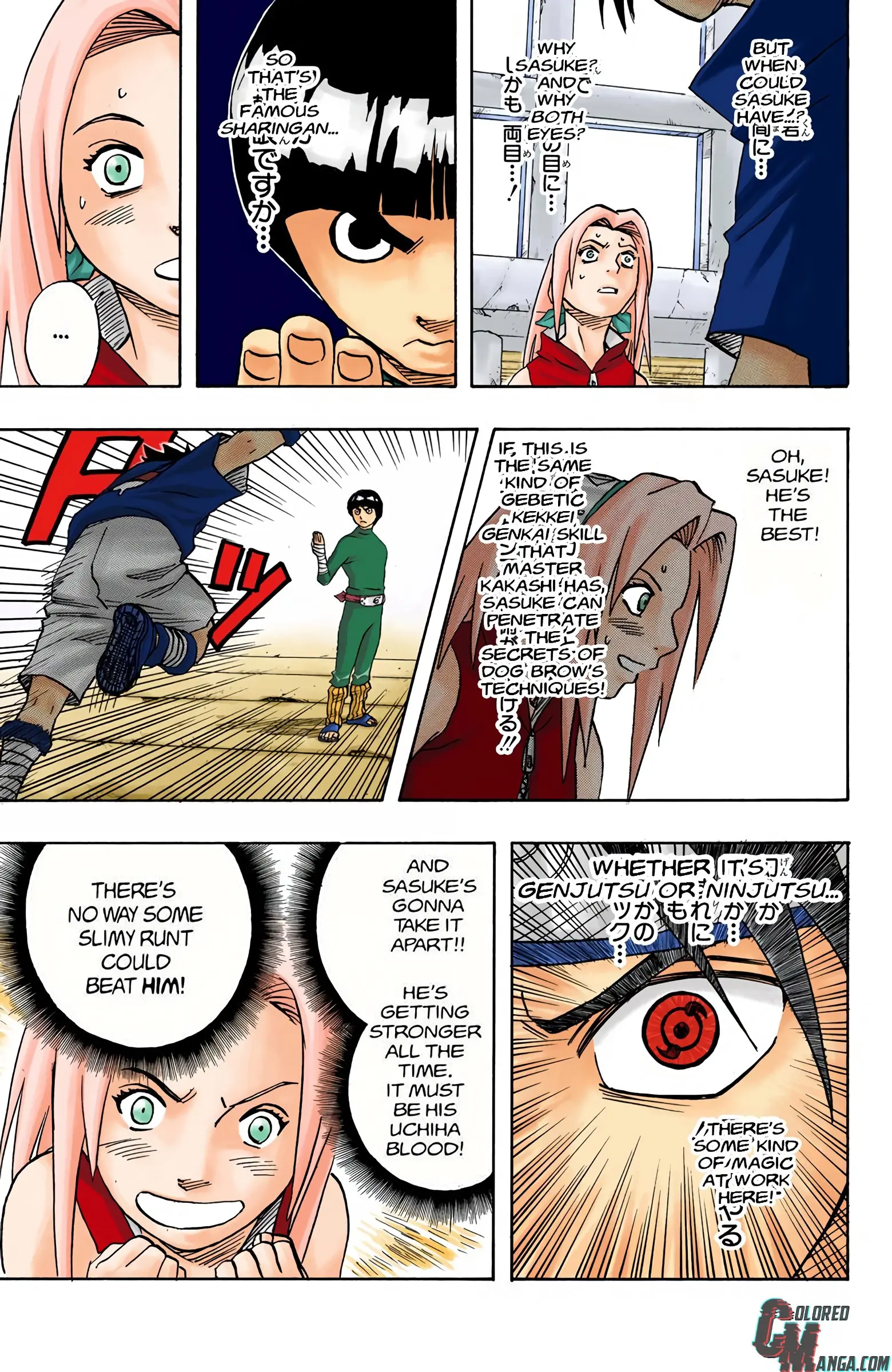 Naruto Colored Manga Online, chapter 37, page 20