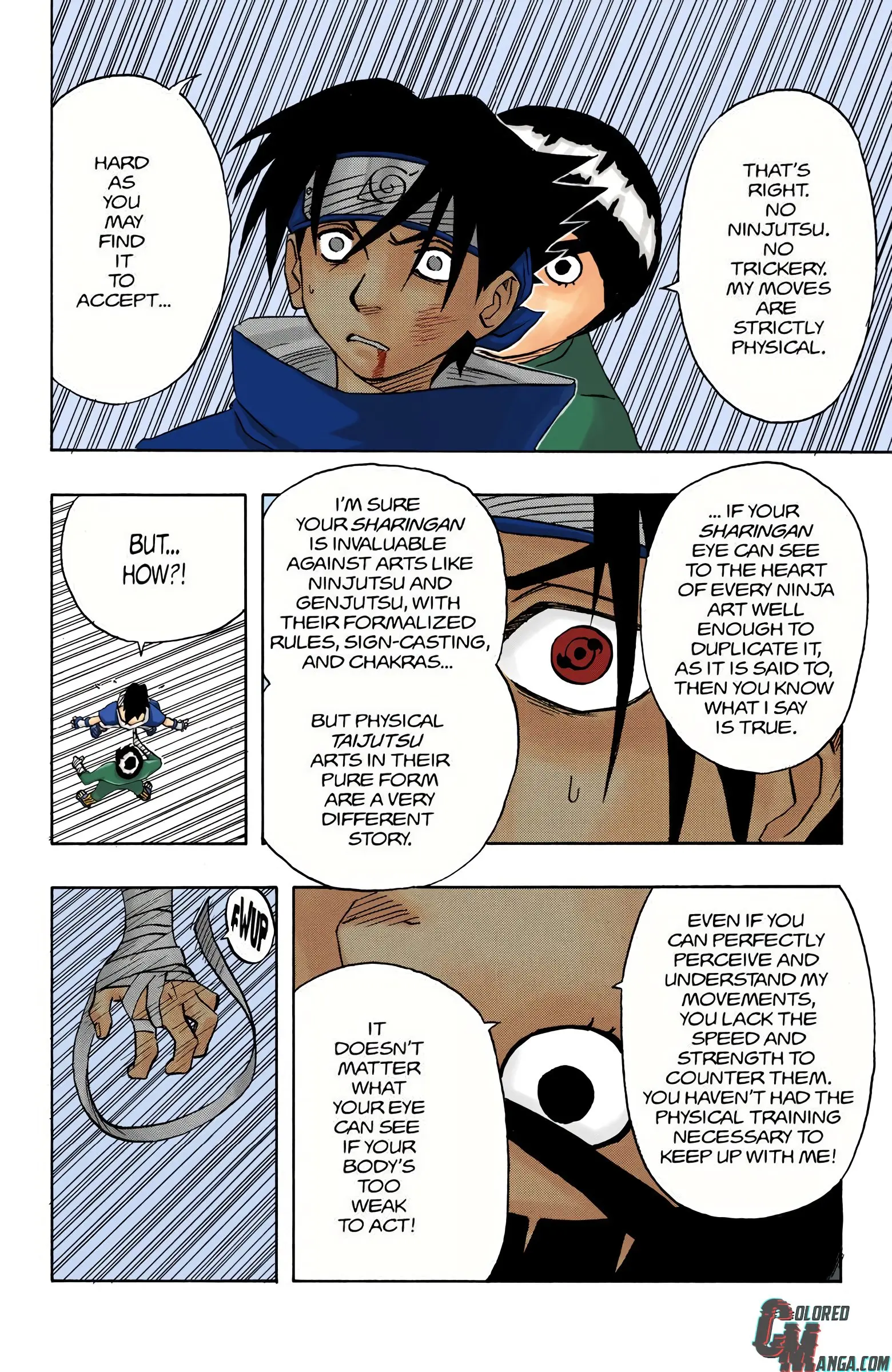 Naruto Colored Manga Online, chapter 37, page 23