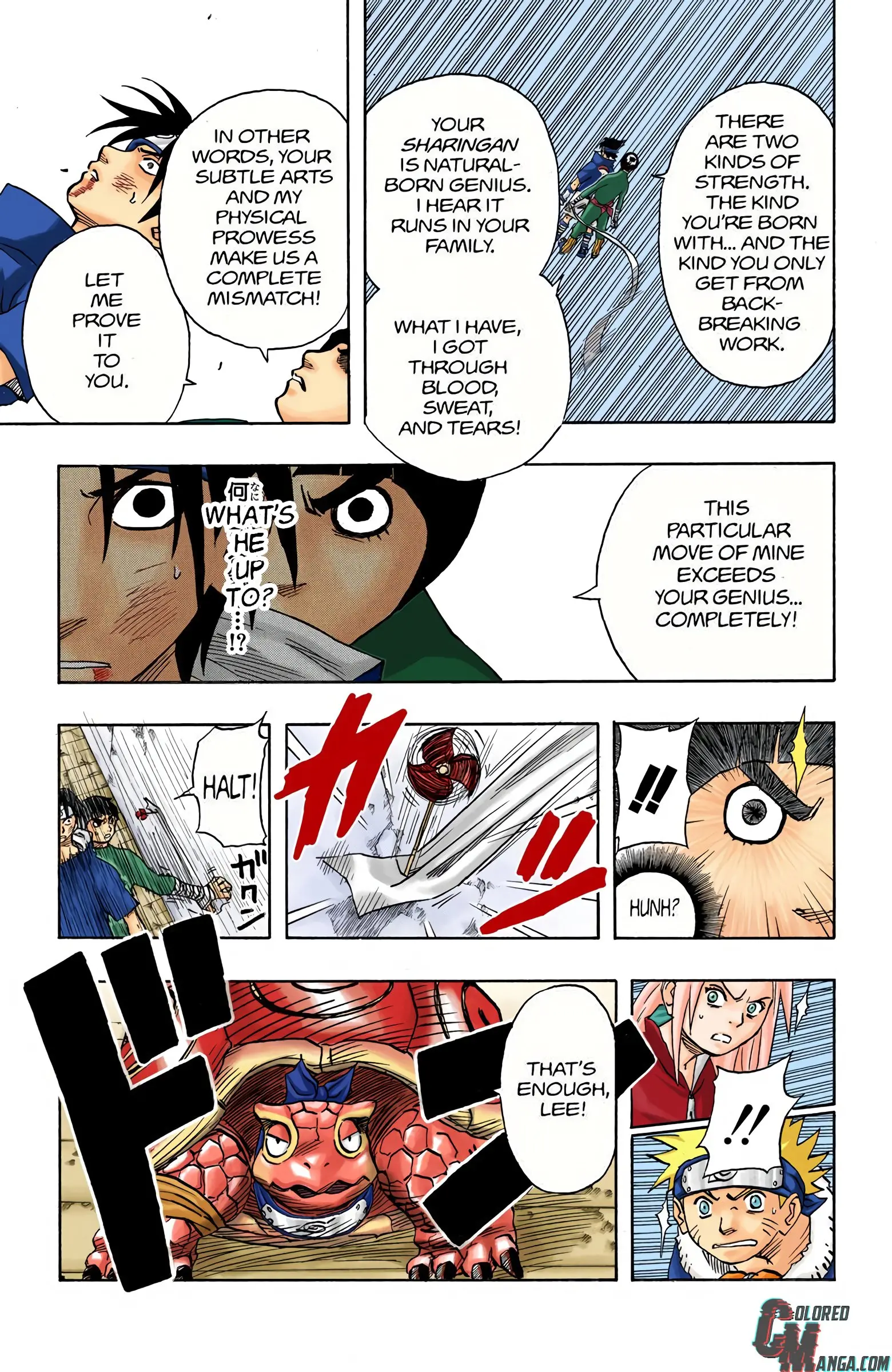 Naruto Colored Manga Online, chapter 37, page 24