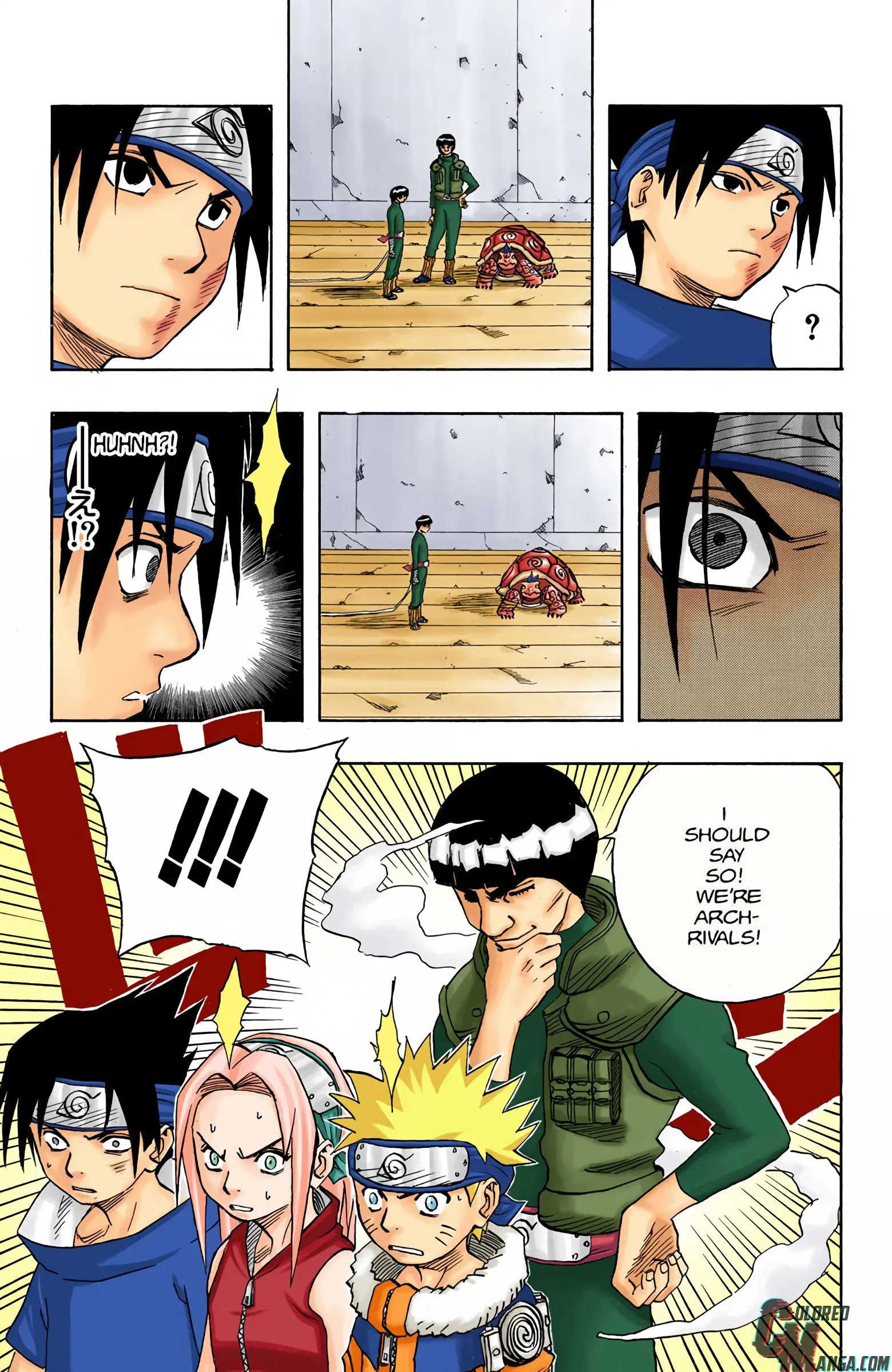 Naruto Colored Manga Online, chapter 38, page 11
