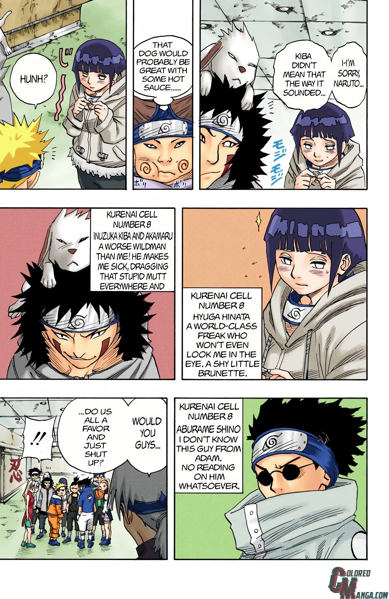 Naruto Colored Manga Online, chapter 39, page 7
