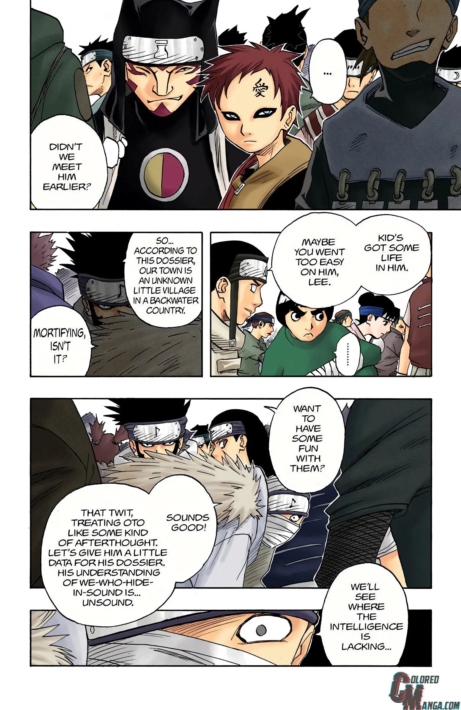 Naruto Colored Manga Online, chapter 39, page 18