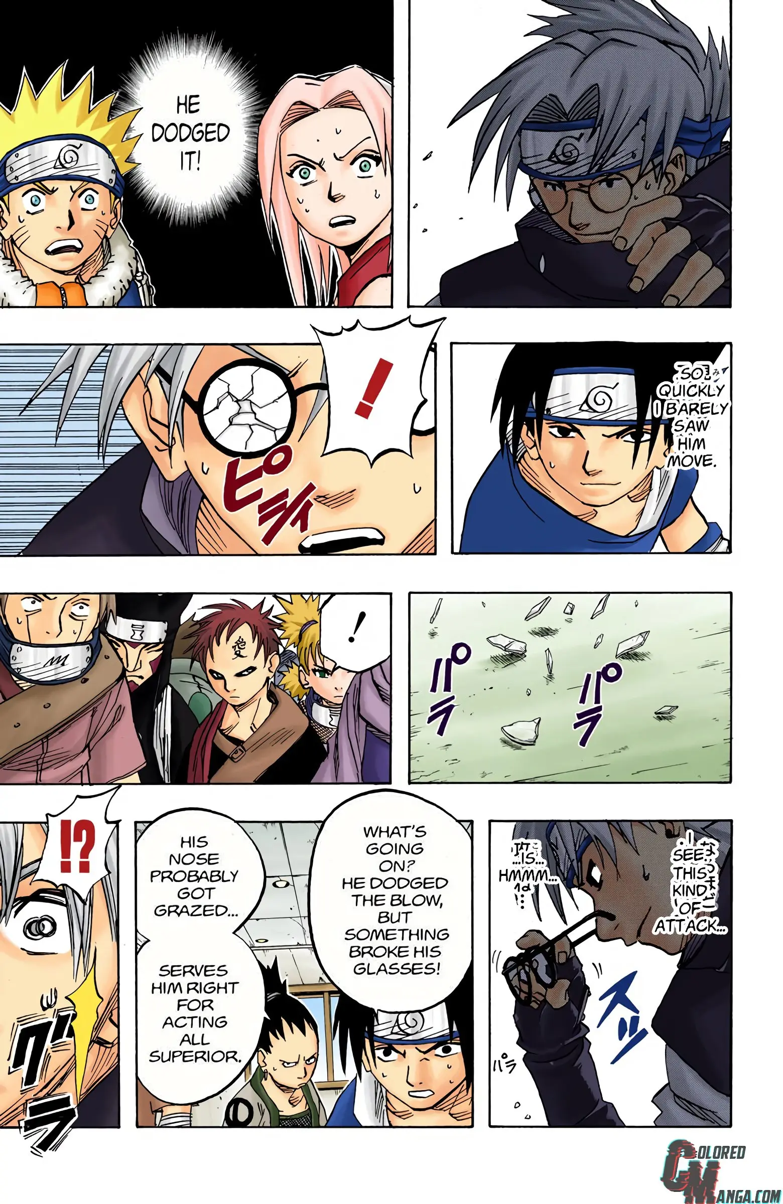 Naruto Colored Manga Online, chapter 40, page 7