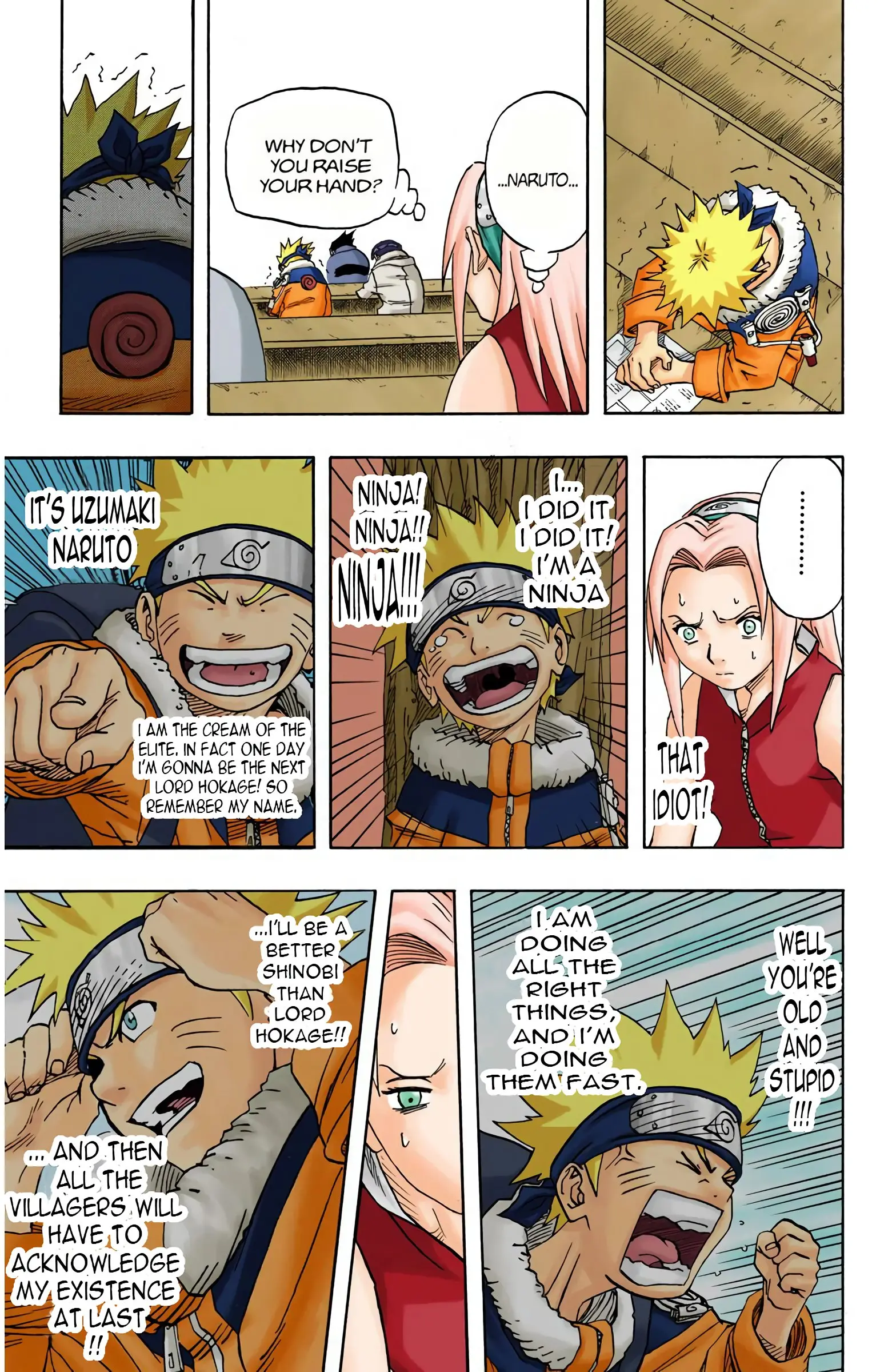 Naruto Colored Manga Online, chapter 43, page 13