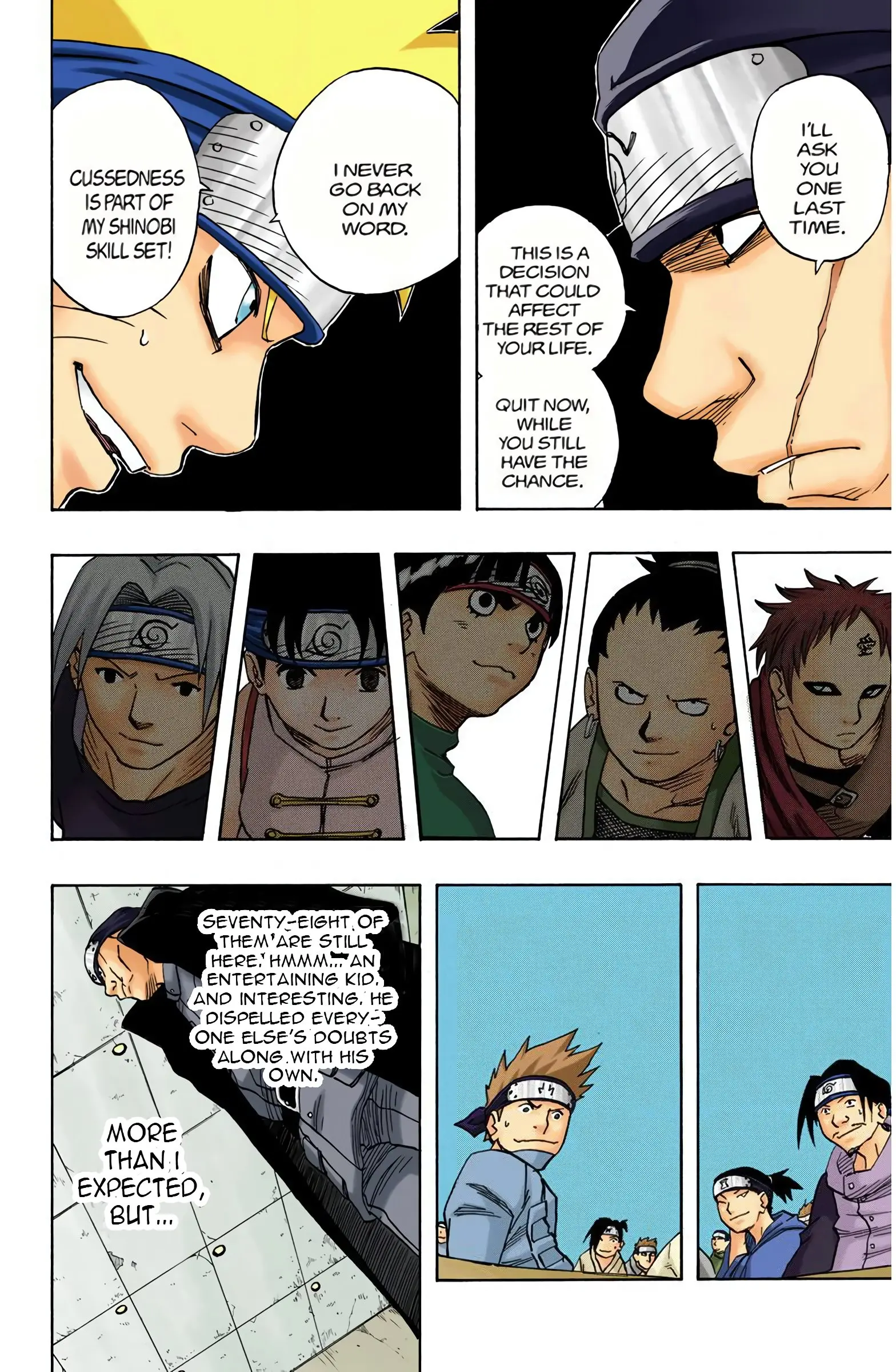 Naruto Colored Manga Online, chapter 43, page 18