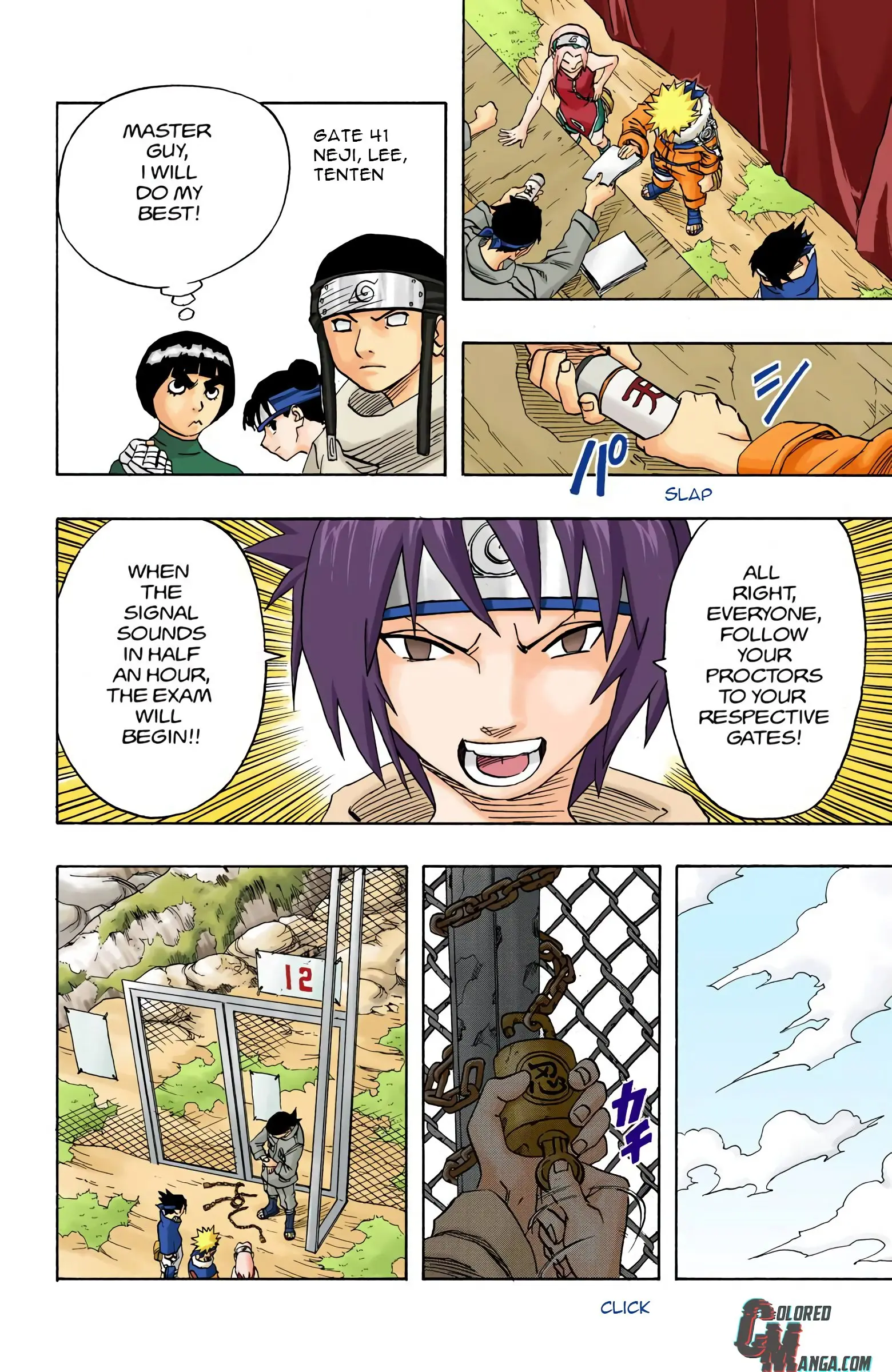 Naruto Colored Manga Online, chapter 45, page 18