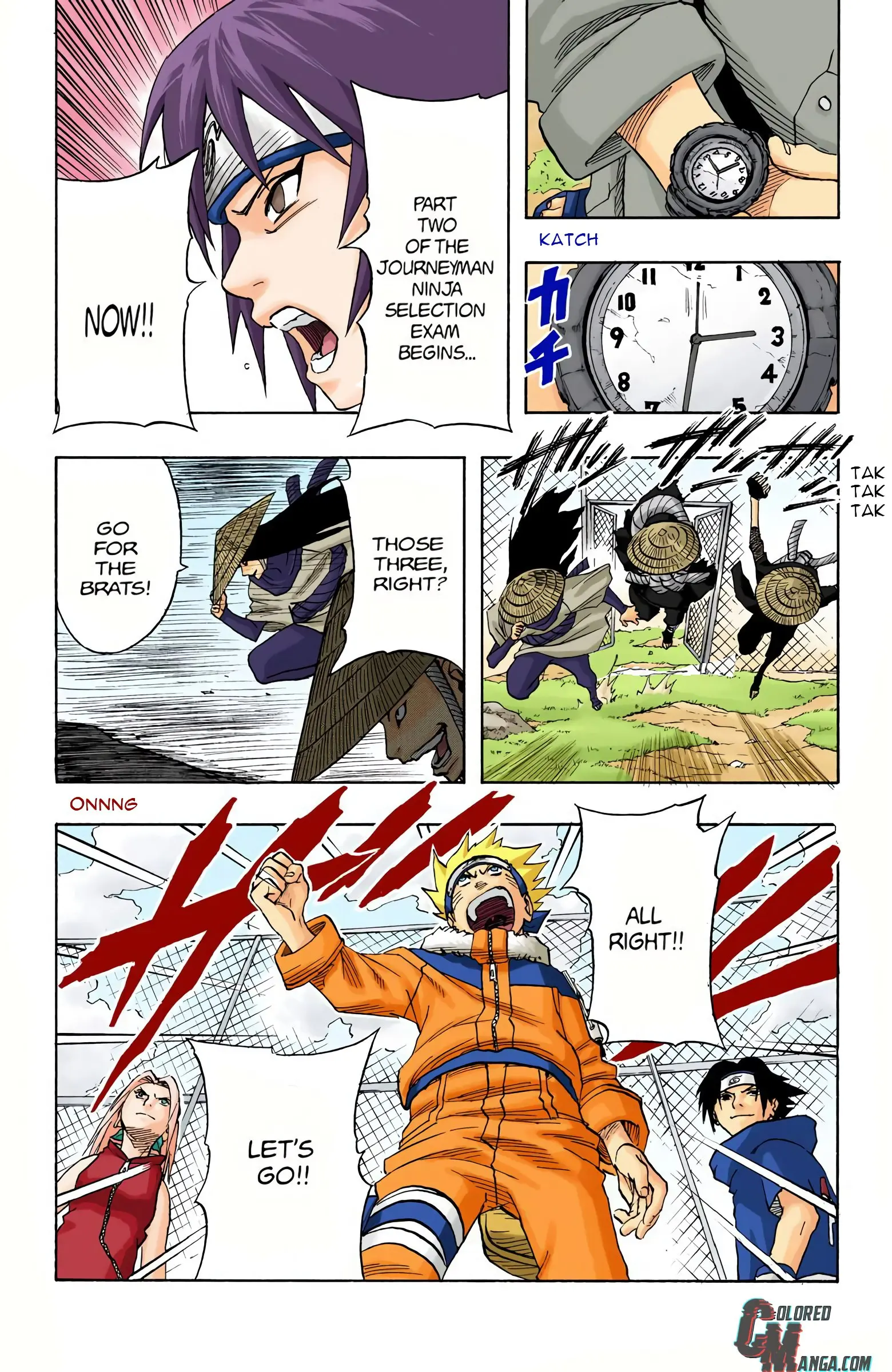 Naruto Colored Manga Online, chapter 45, page 19