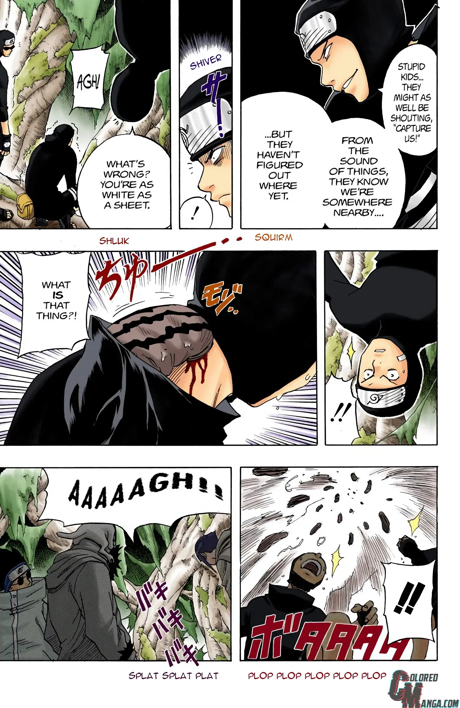 Naruto Colored Manga Online, chapter 46, page 9