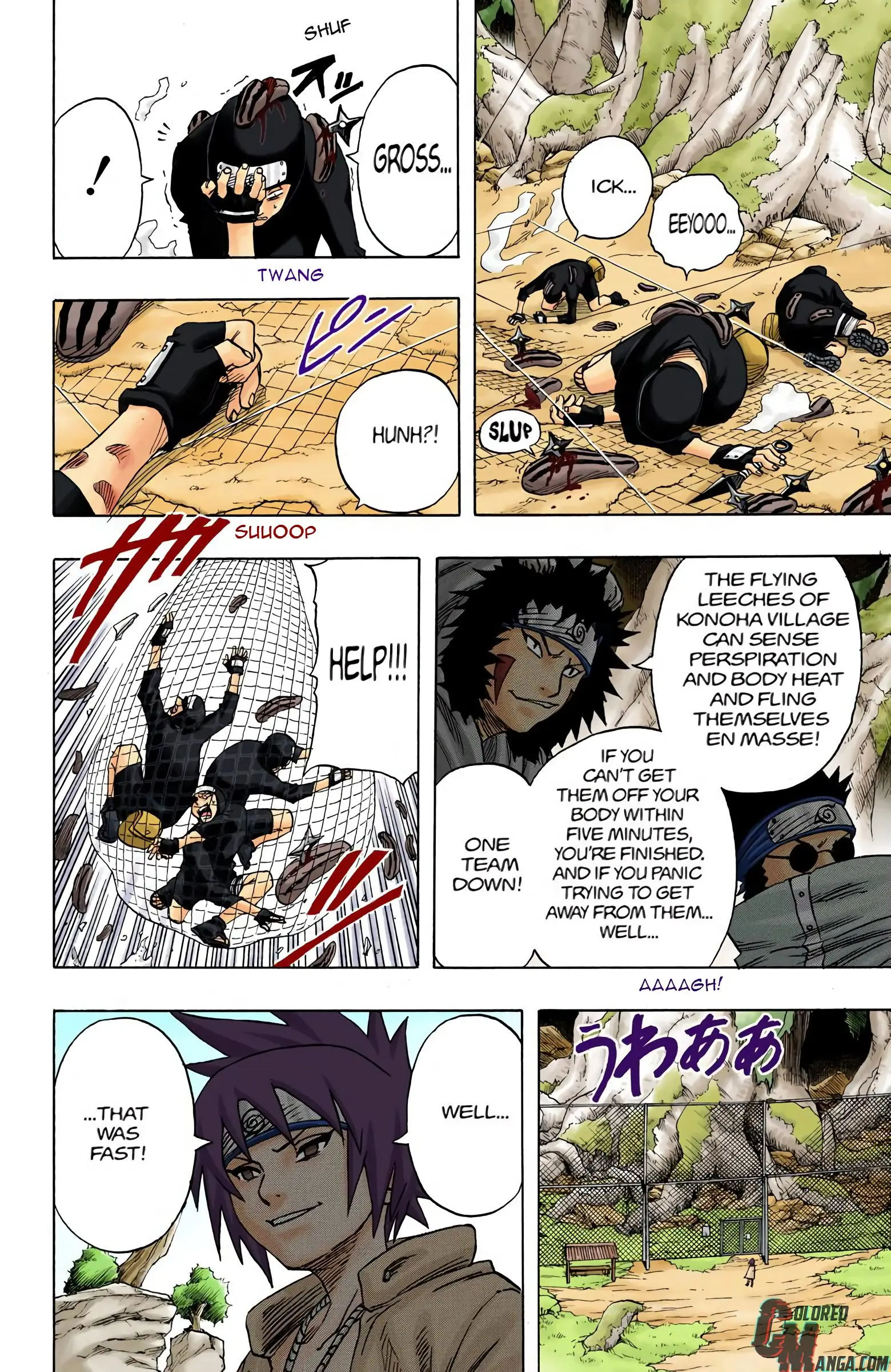 Naruto Colored Manga Online, chapter 46, page 10