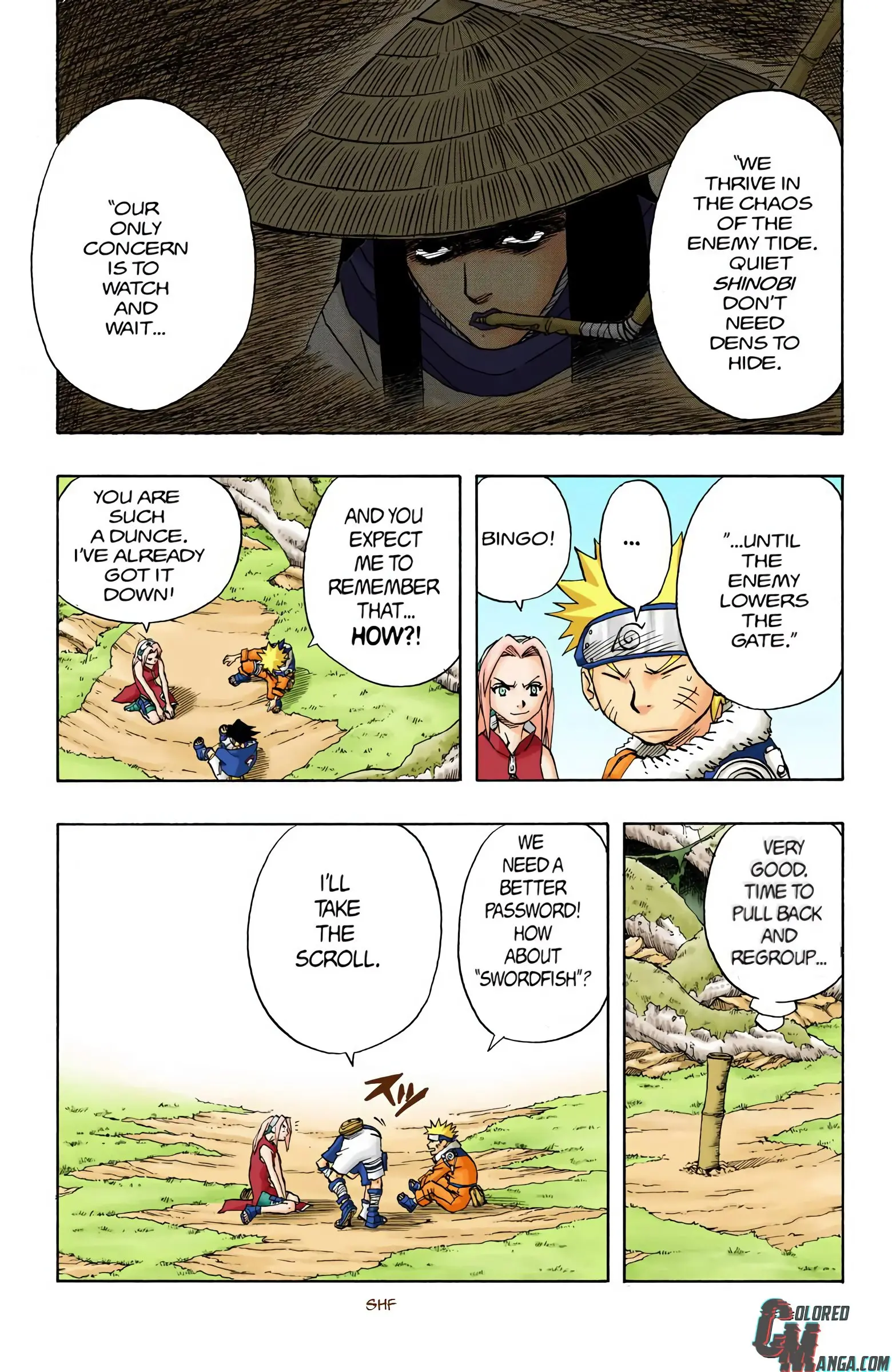 Naruto Colored Manga Online, chapter 46, page 21