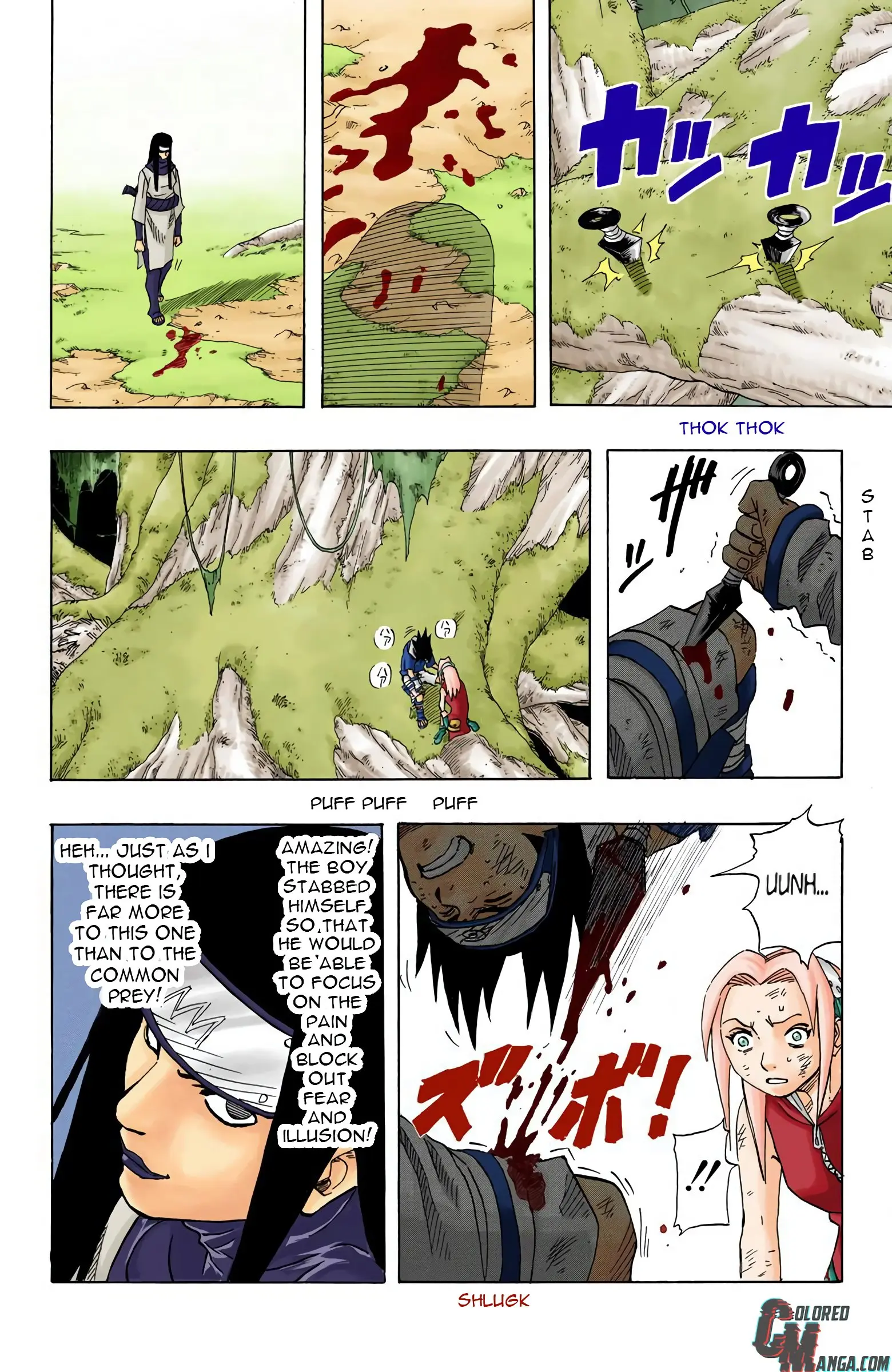Naruto Colored Manga Online, chapter 47, page 12