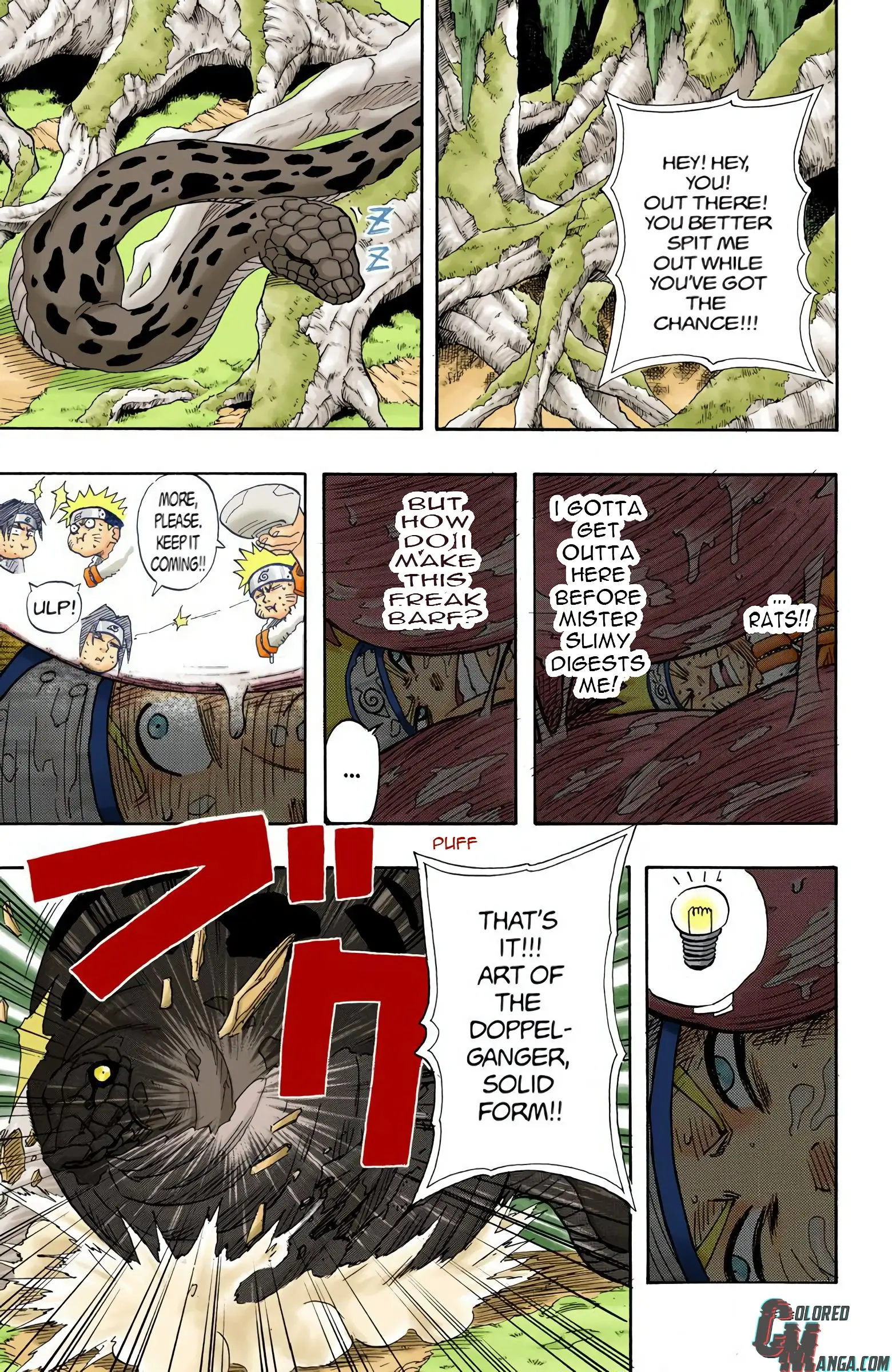 Naruto Colored Manga Online, chapter 47, page 13