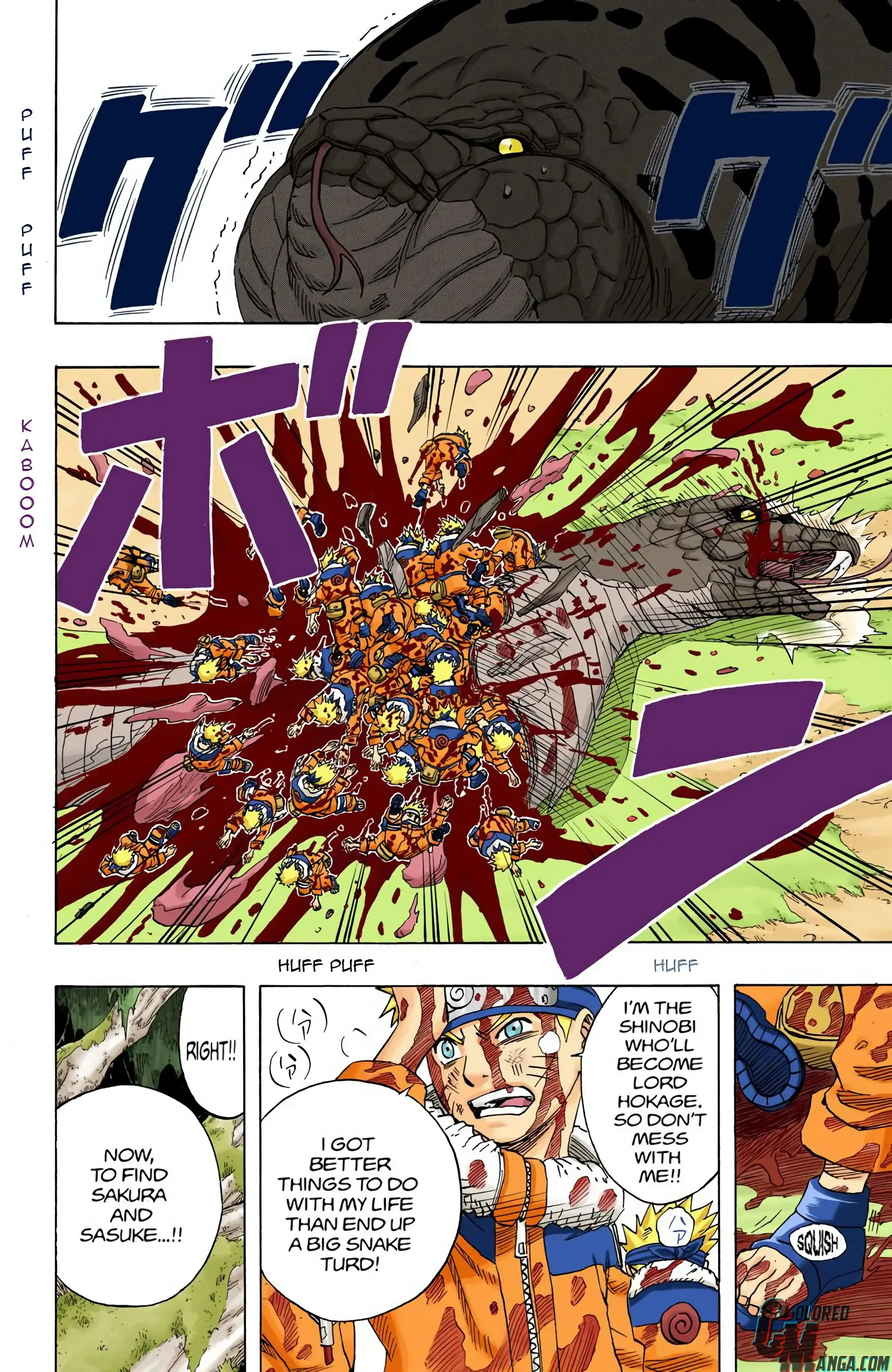 Naruto Colored Manga Online, chapter 47, page 14