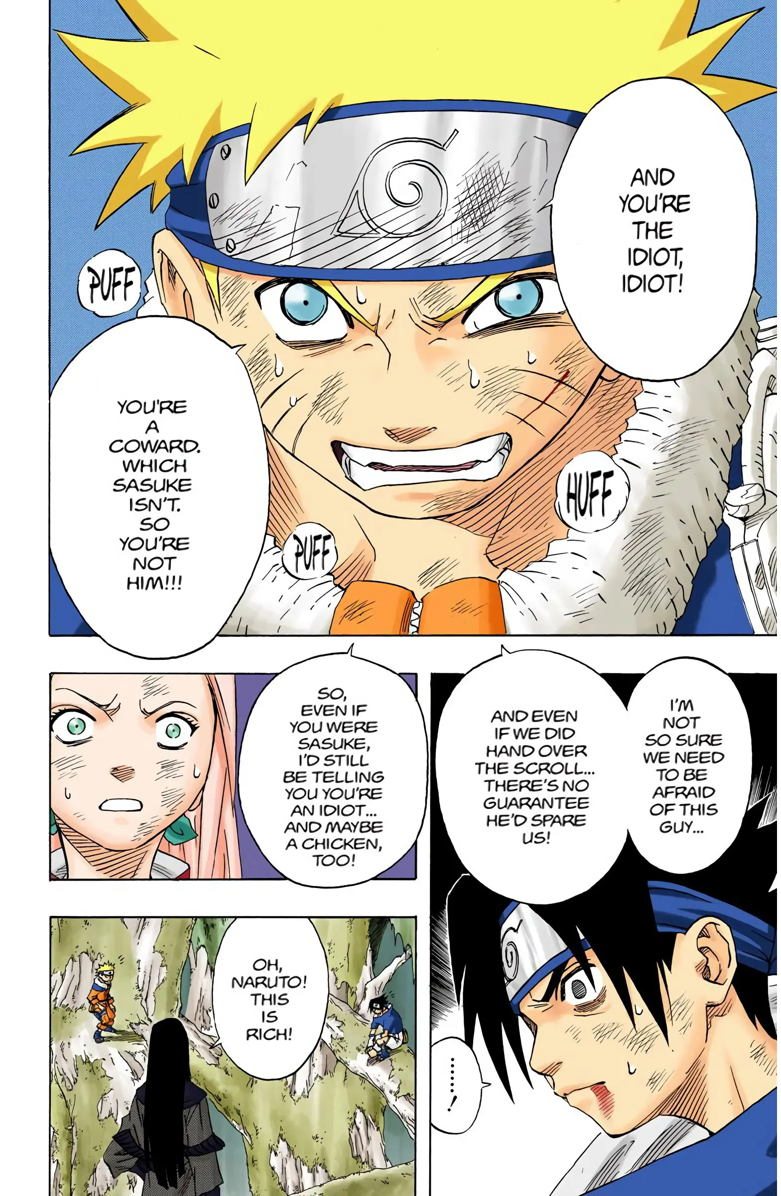 Naruto Colored Manga Online, chapter 48, page 9