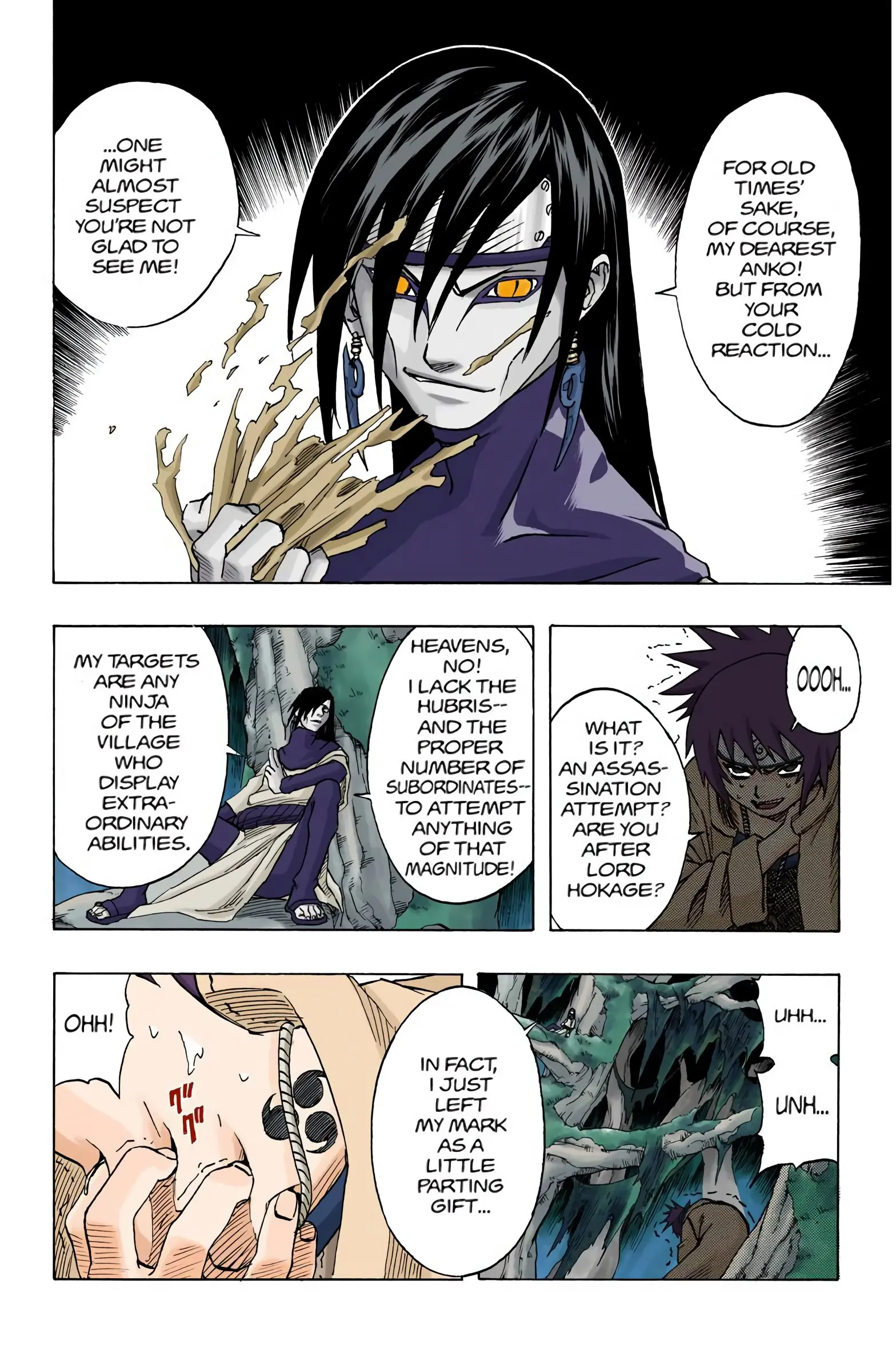 Naruto Colored Manga Online, chapter 50, page 14