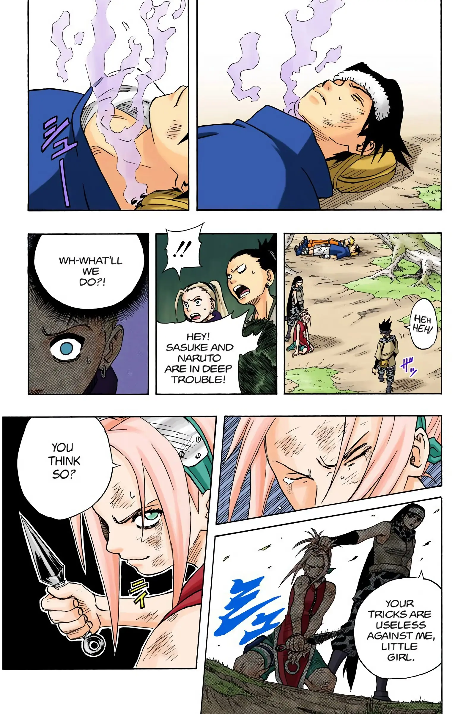 Naruto Colored Manga Online, chapter 53, page 17