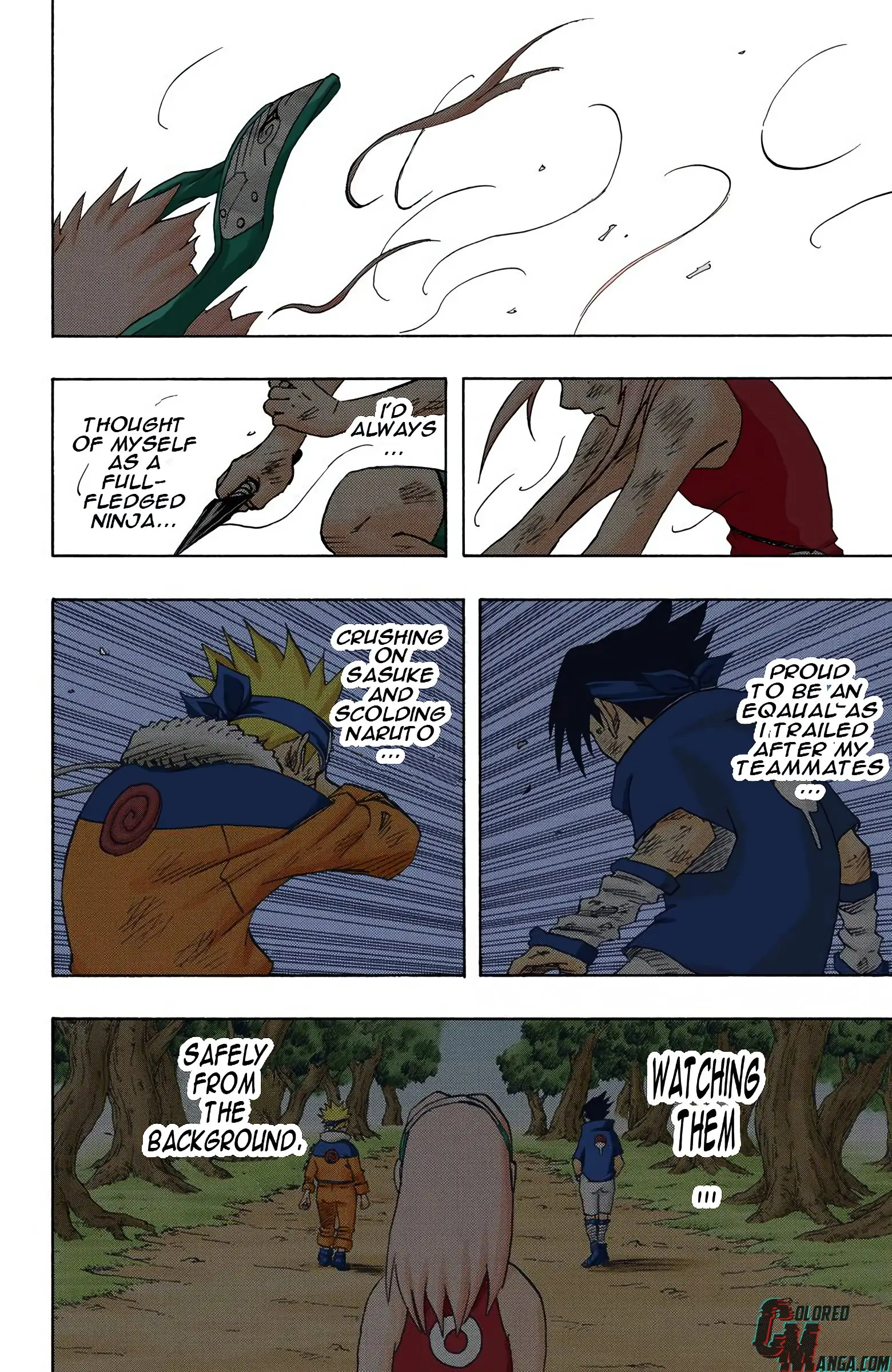 Naruto Colored Manga Online, chapter 54, page 2
