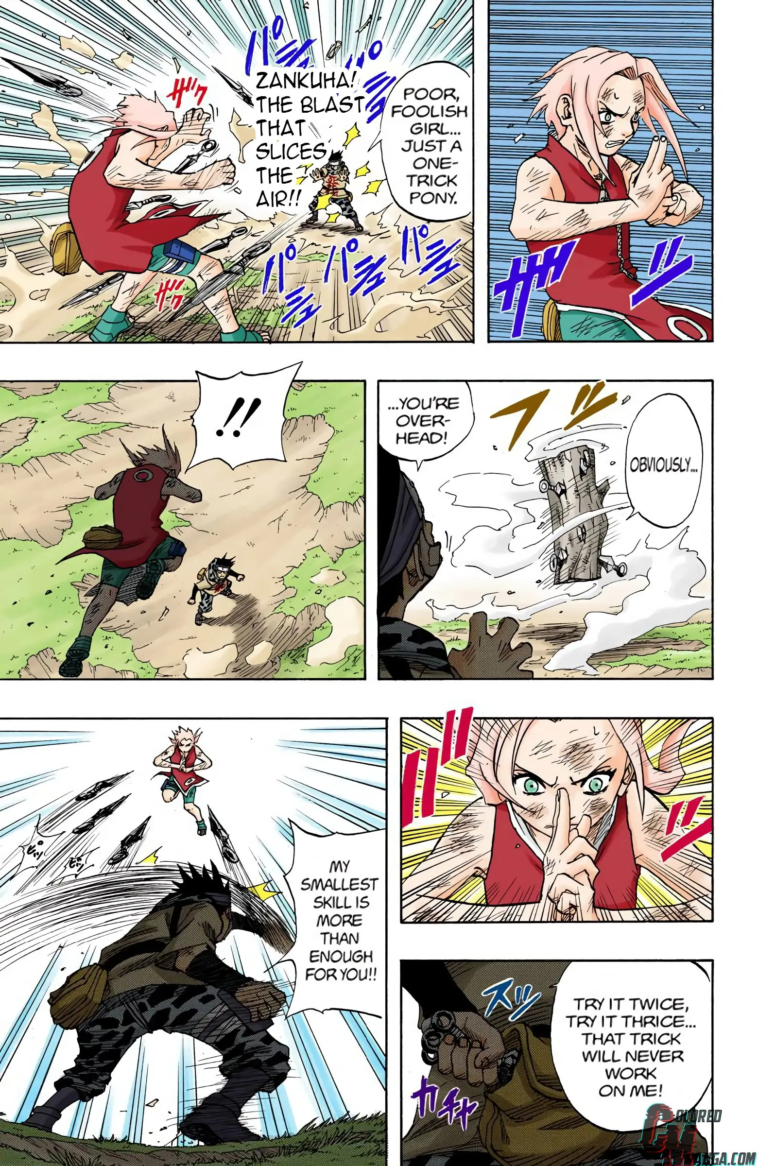 Naruto Colored Manga Online, chapter 54, page 7