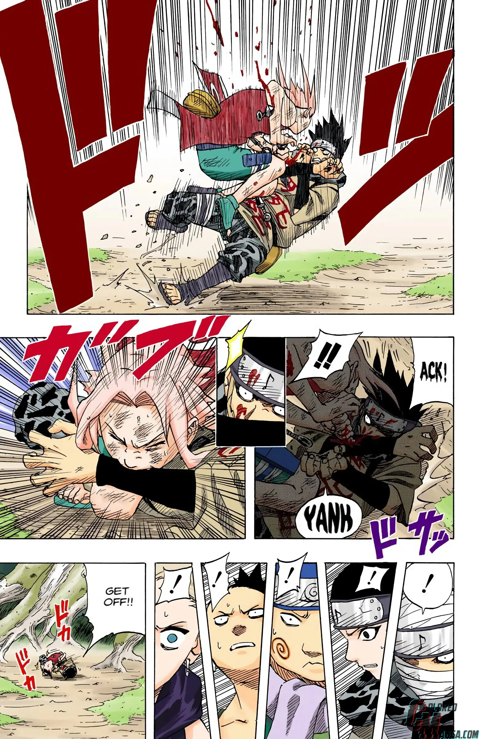 Naruto Colored Manga Online, chapter 54, page 9