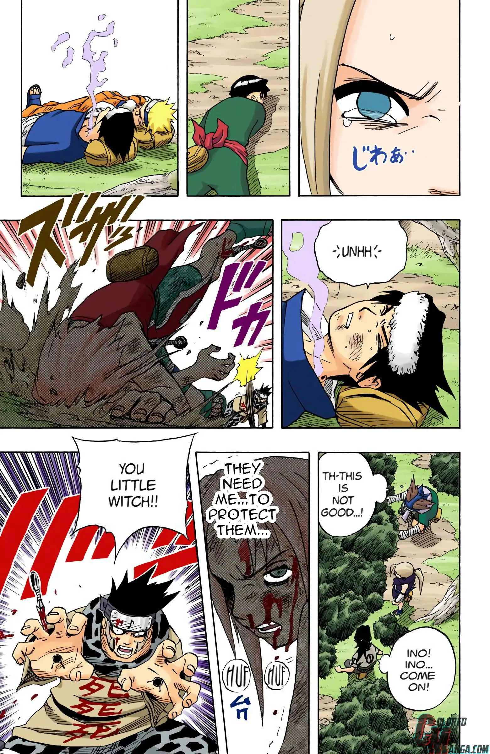 Naruto Colored Manga Online, chapter 54, page 15