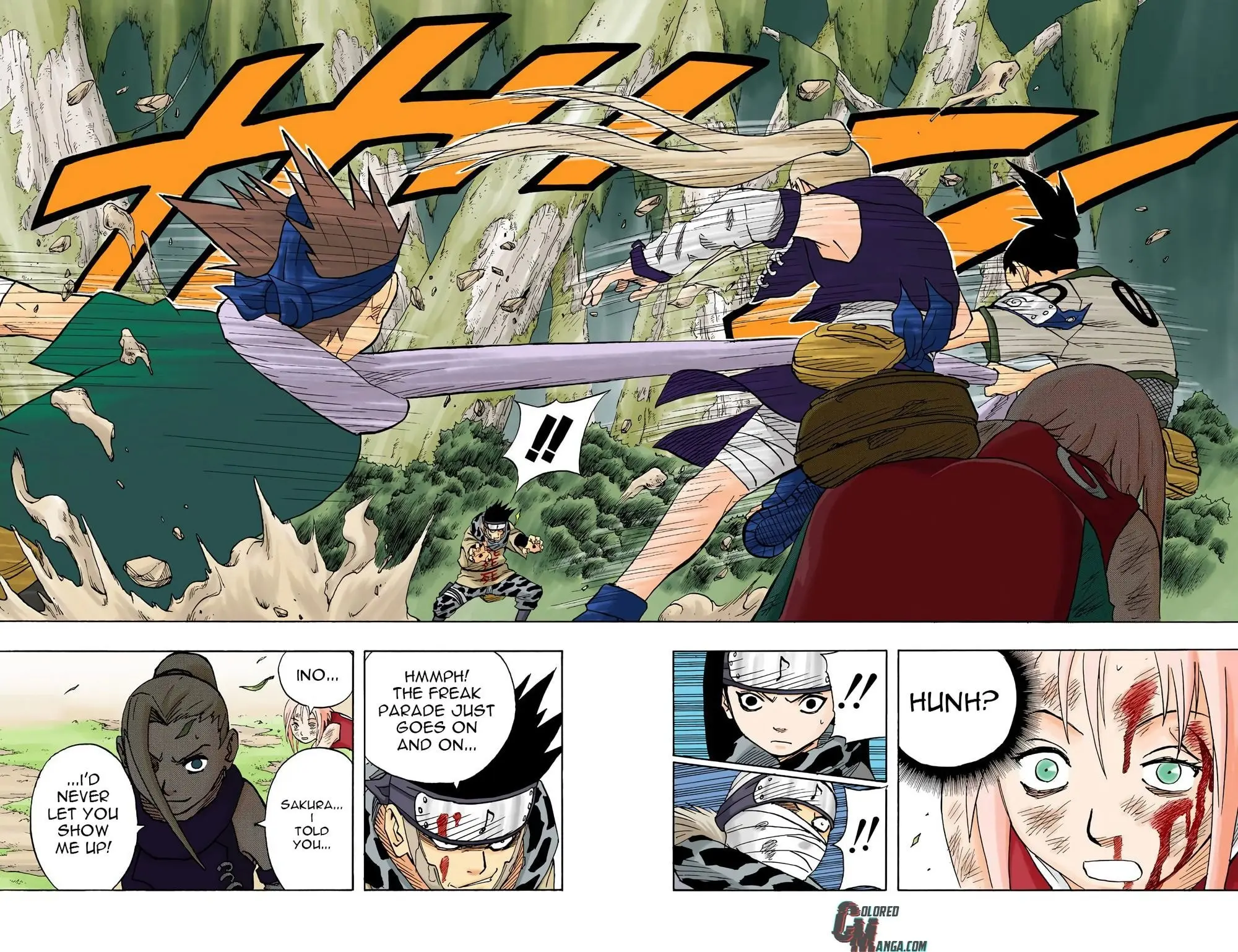 Naruto Colored Manga Online, chapter 54, page 16