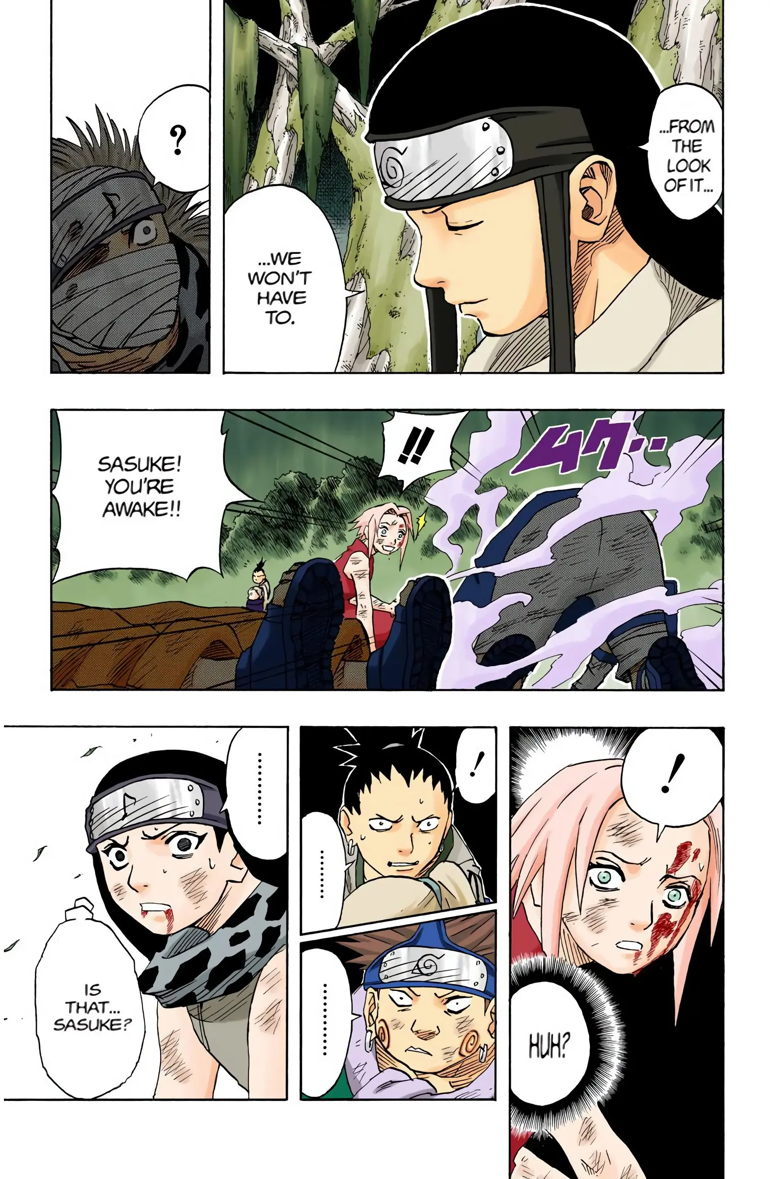 Naruto Colored Manga Online, chapter 55, page 19