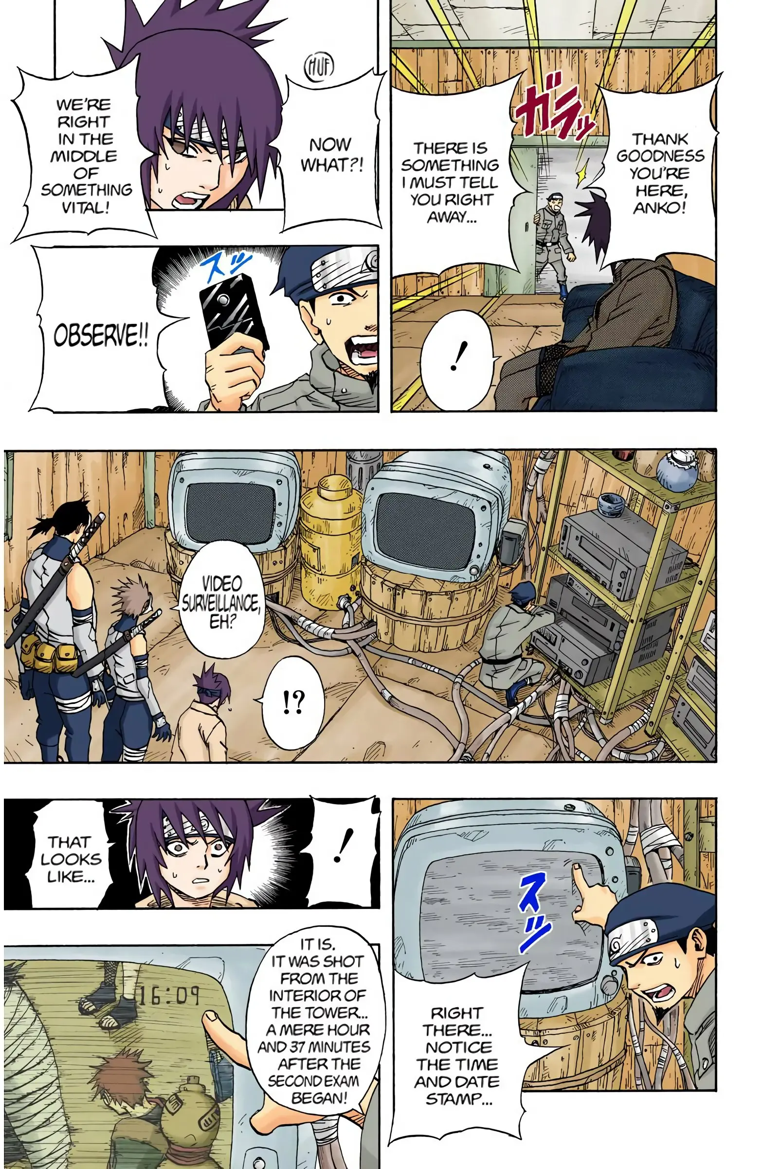 Naruto Colored Manga Online, chapter 57, page 17