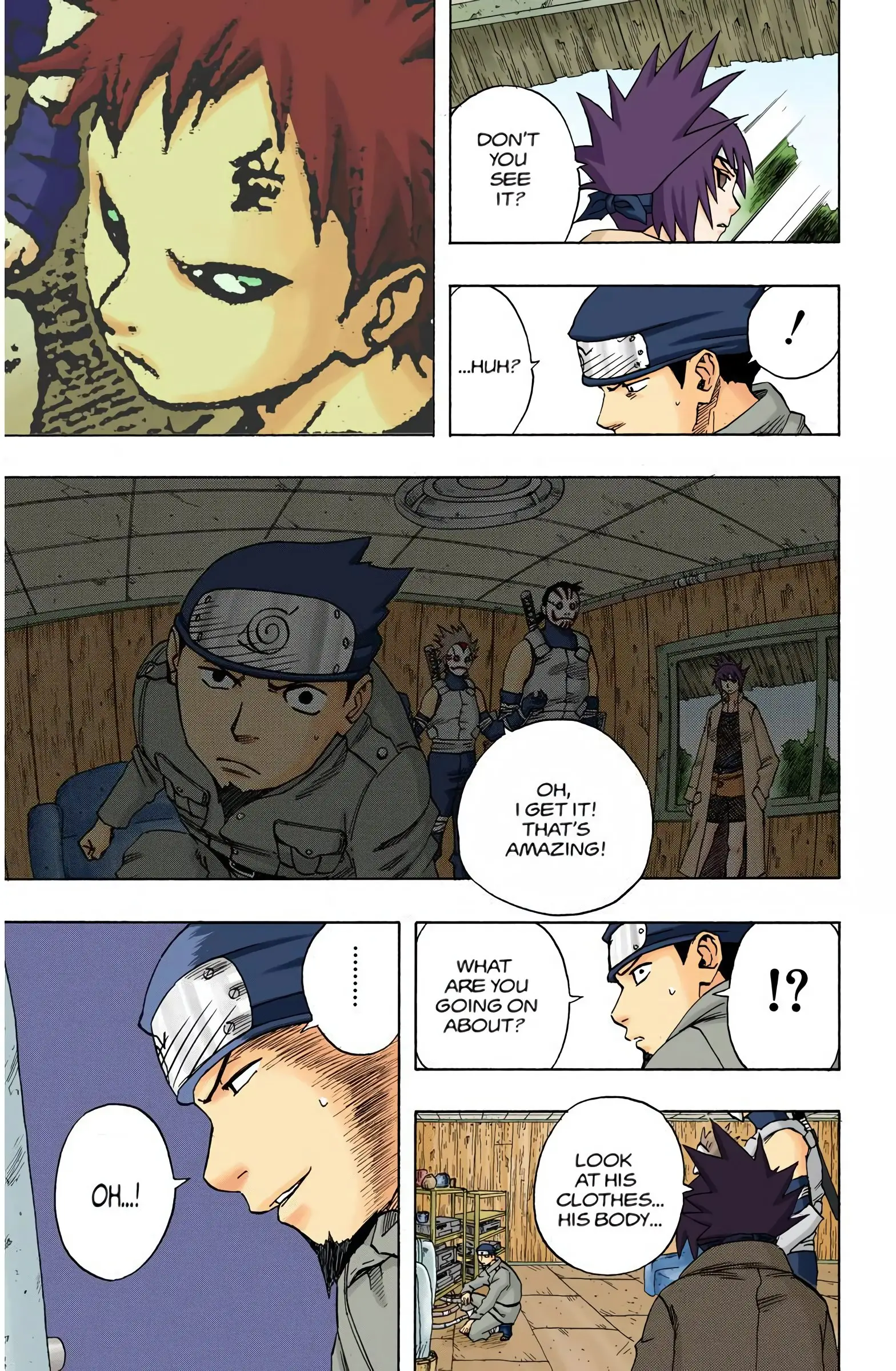 Naruto Colored Manga Online, chapter 58, page 3