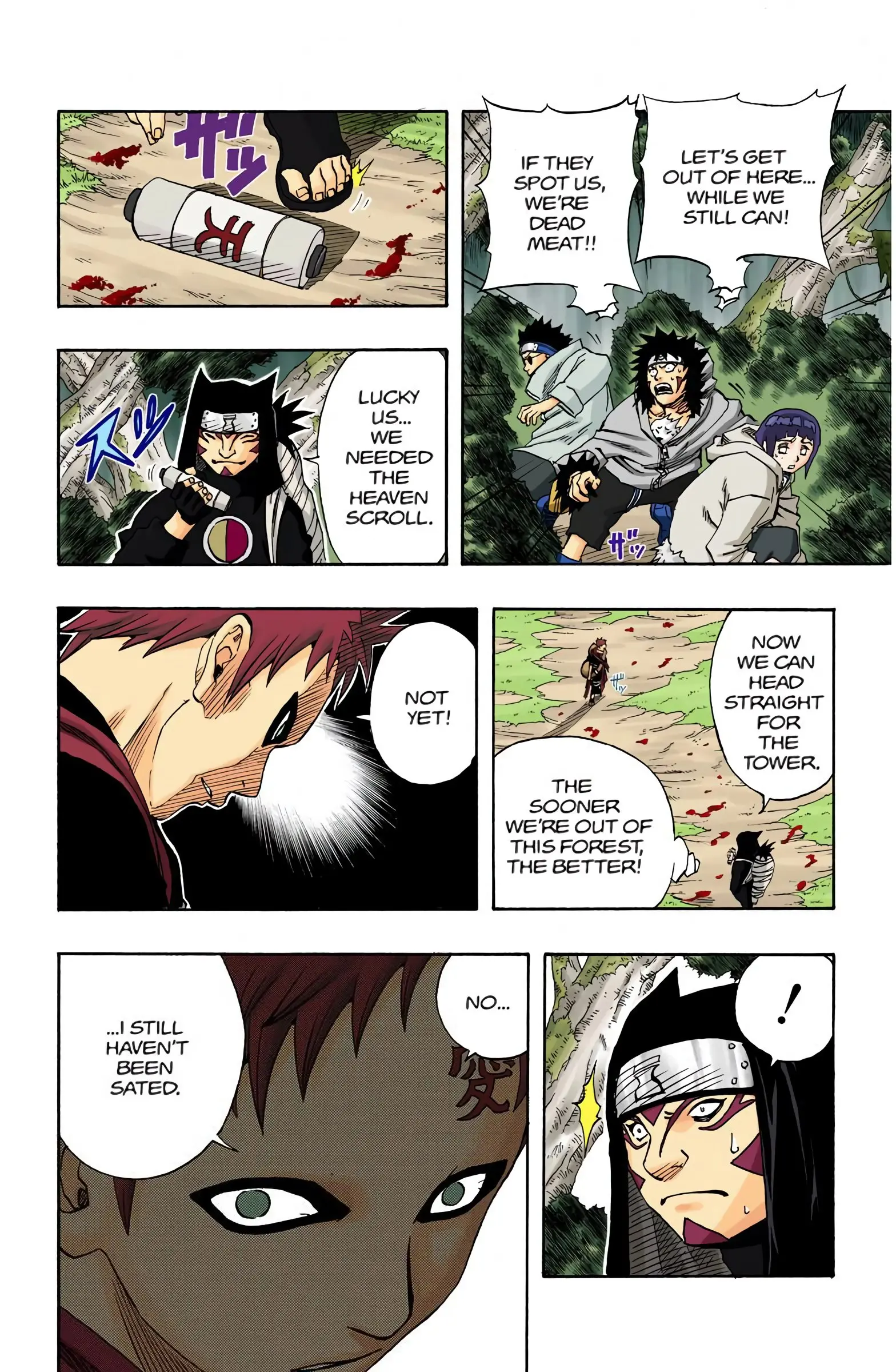 Naruto Colored Manga Online, chapter 59, page 11