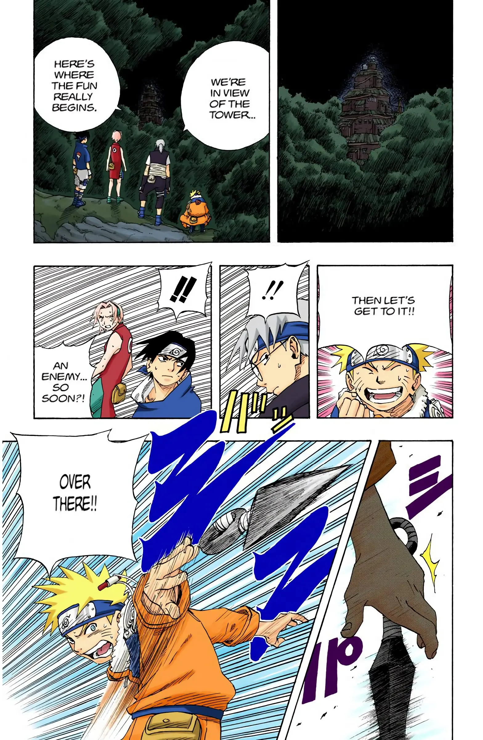 Naruto Colored Manga Online, chapter 61, page 11