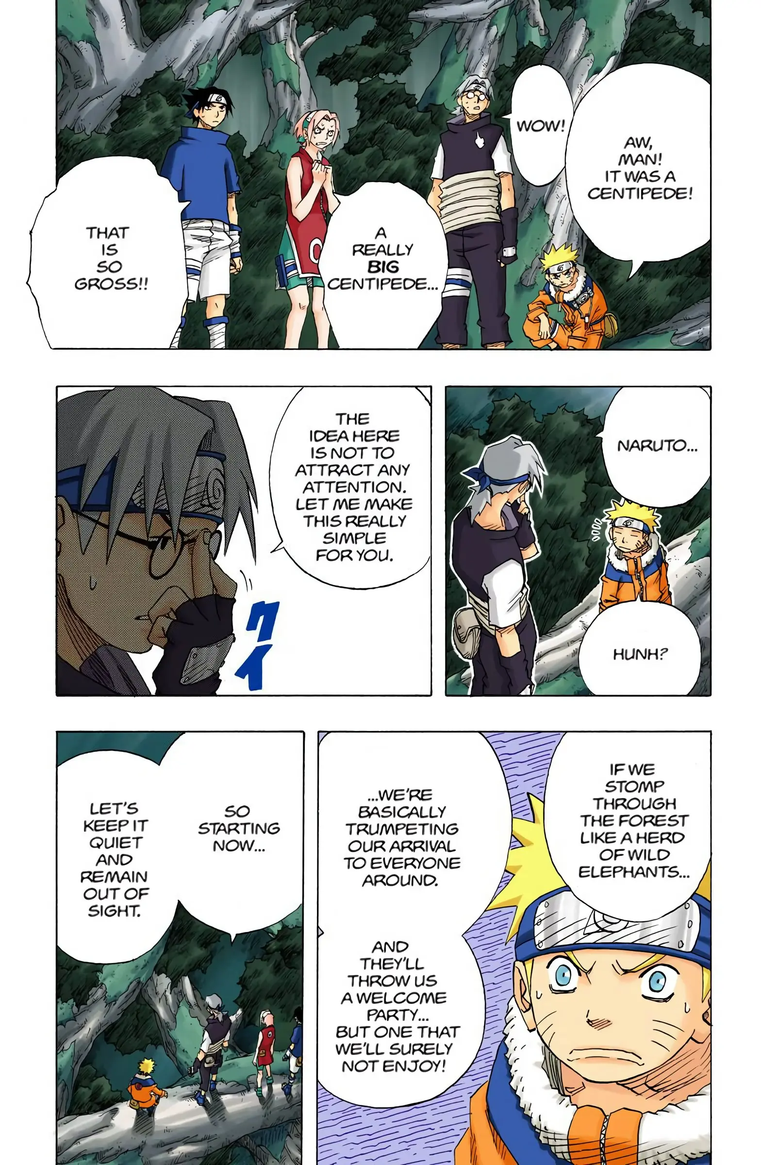 Naruto Colored Manga Online, chapter 61, page 13