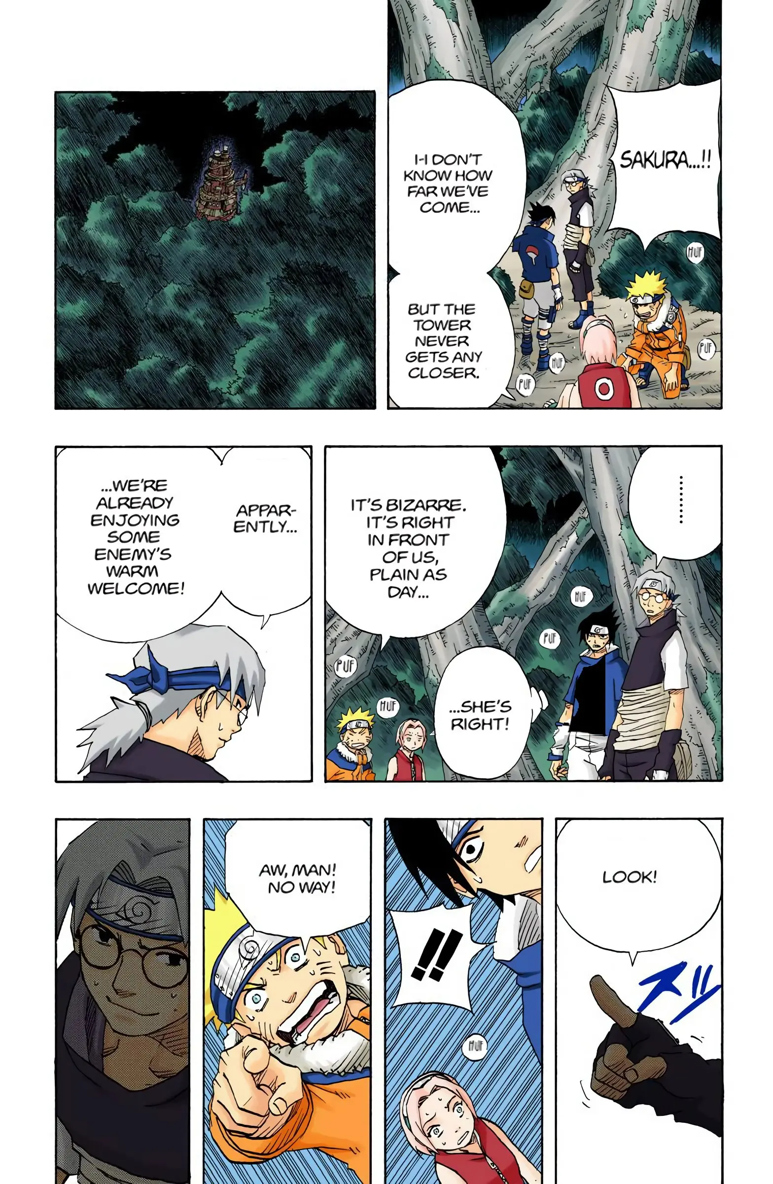 Naruto Colored Manga Online, chapter 61, page 15