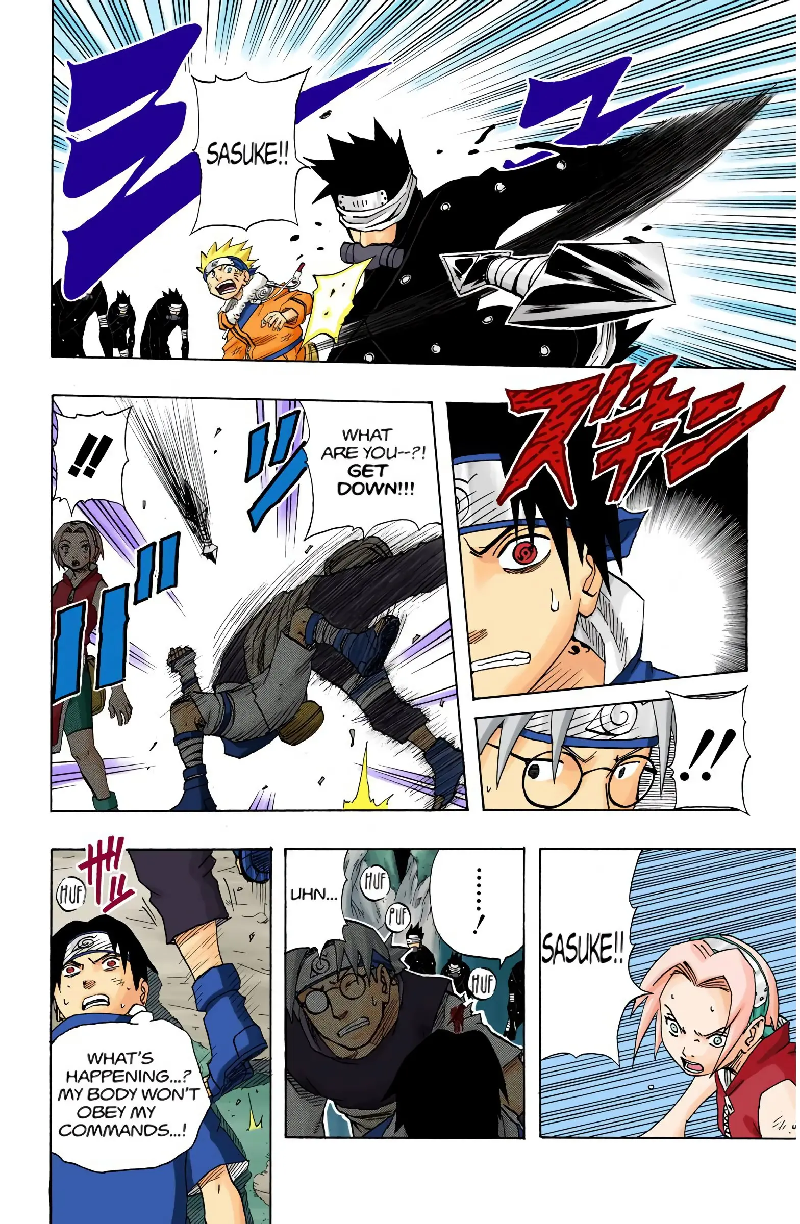 Naruto Colored Manga Online, chapter 62, page 6