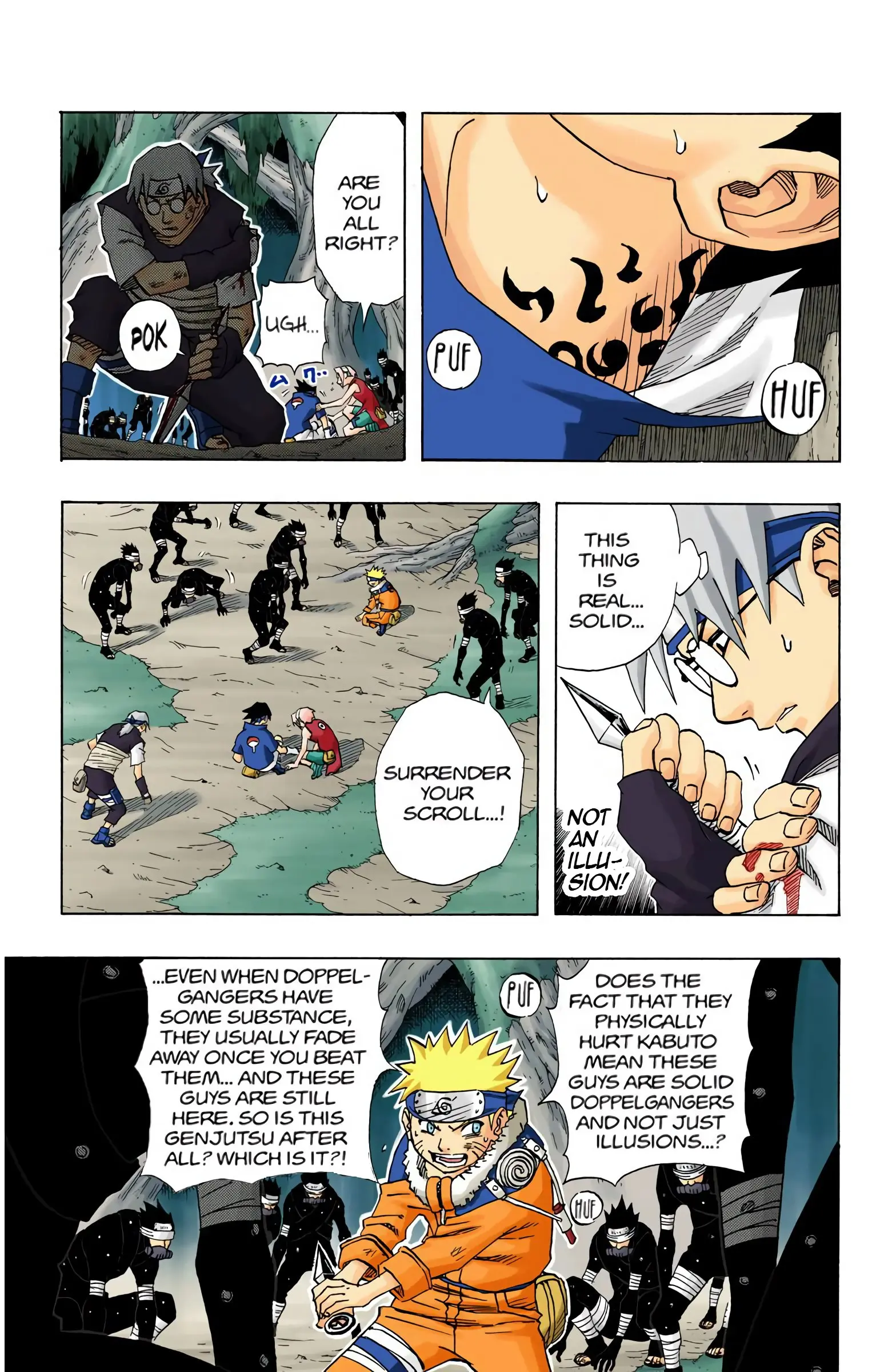 Naruto Colored Manga Online, chapter 62, page 7