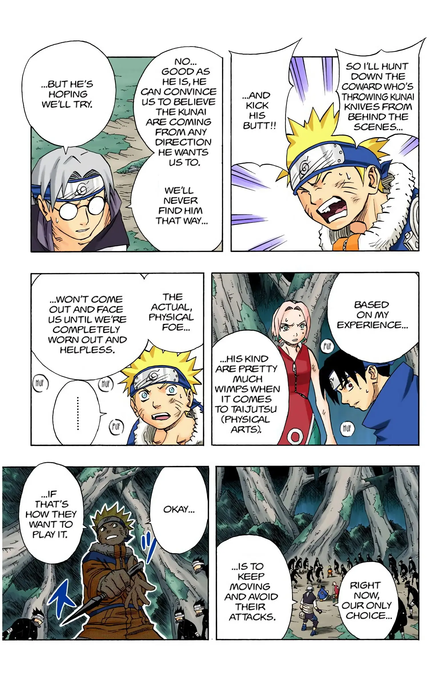 Naruto Colored Manga Online, chapter 62, page 9