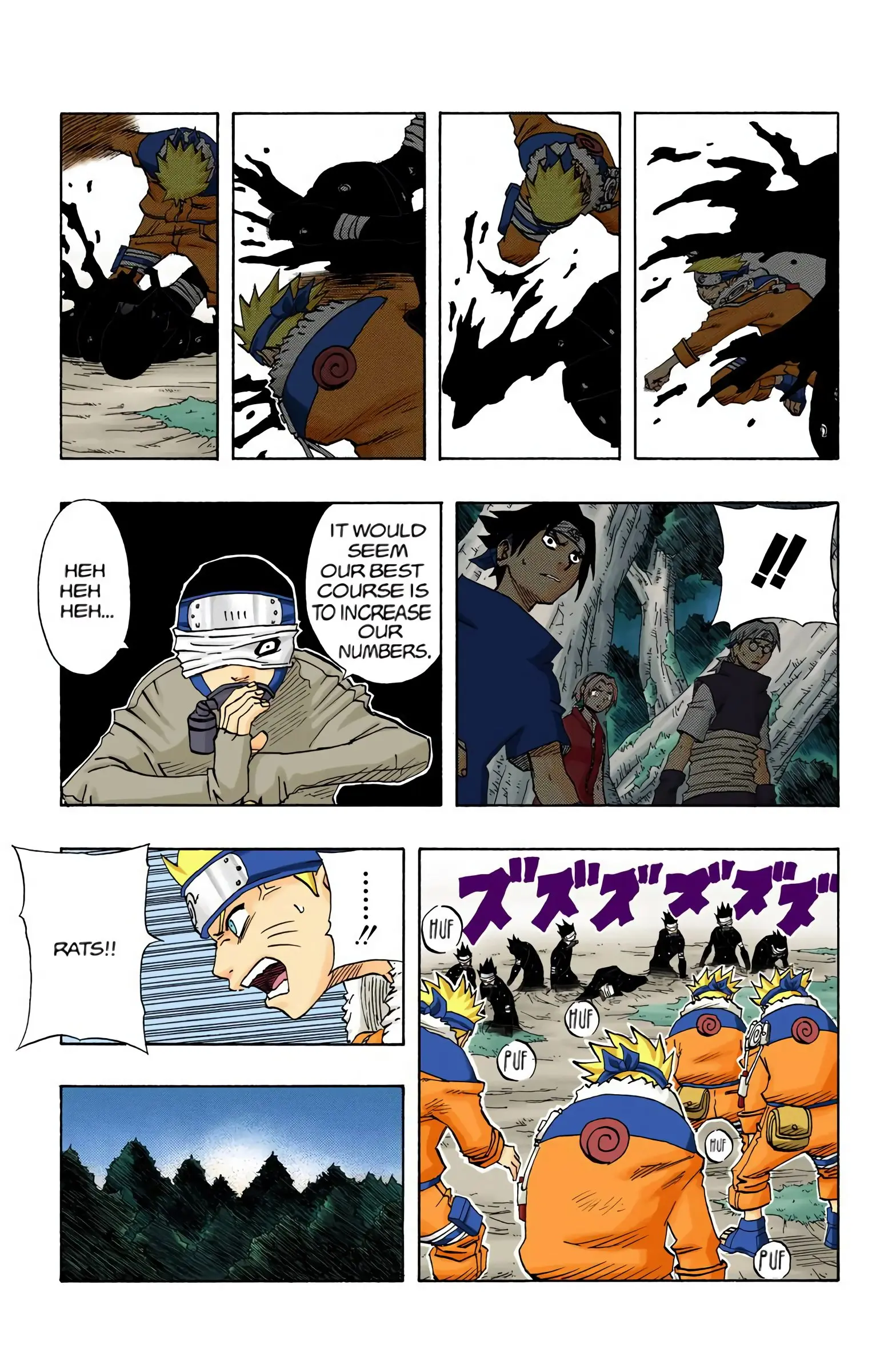 Naruto Colored Manga Online, chapter 62, page 13