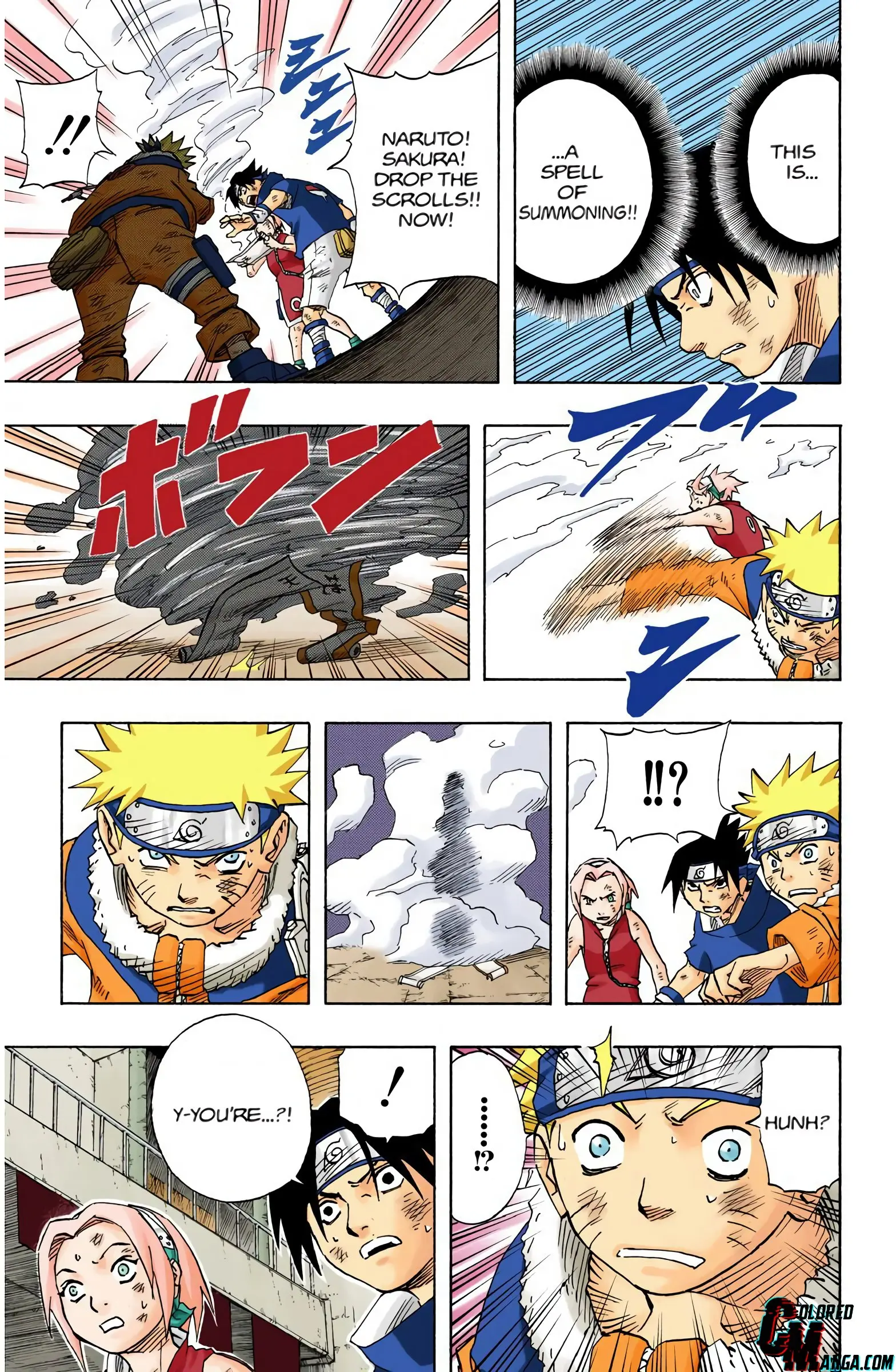 Naruto Colored Manga Online, chapter 64, page 4