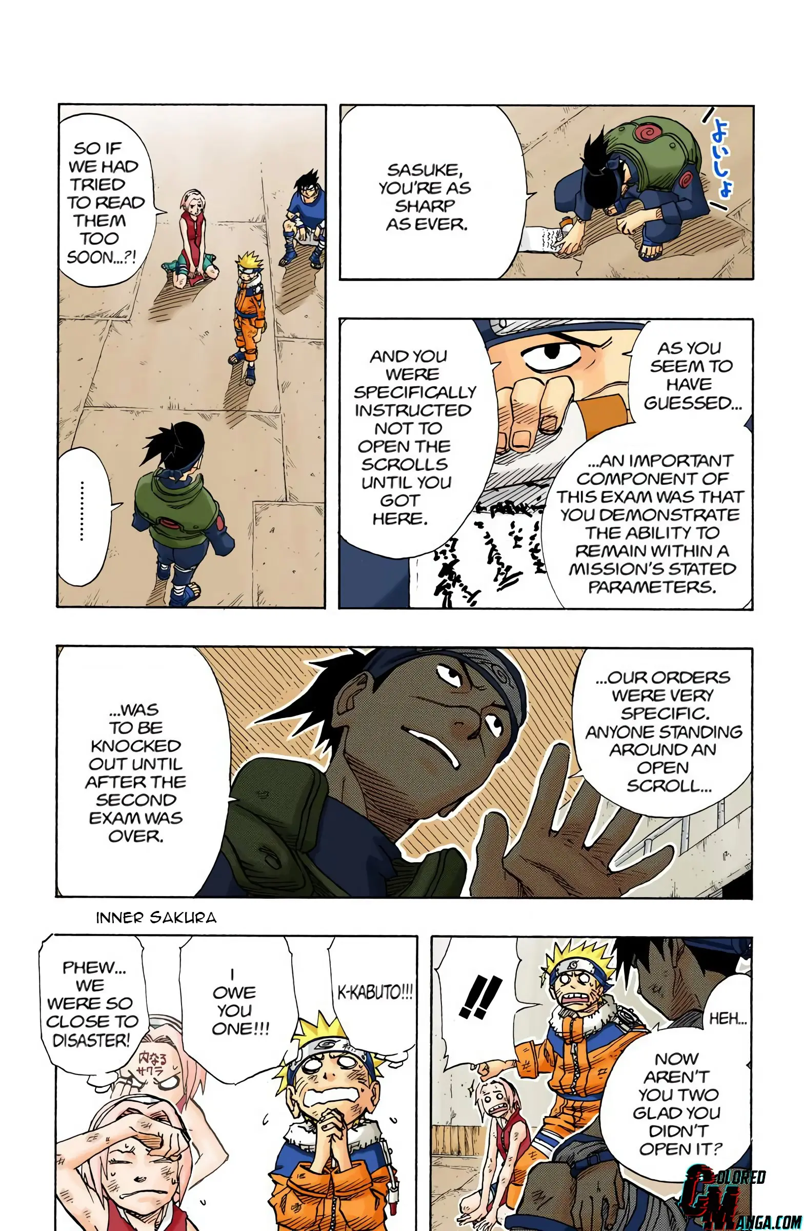 Naruto Colored Manga Online, chapter 64, page 10