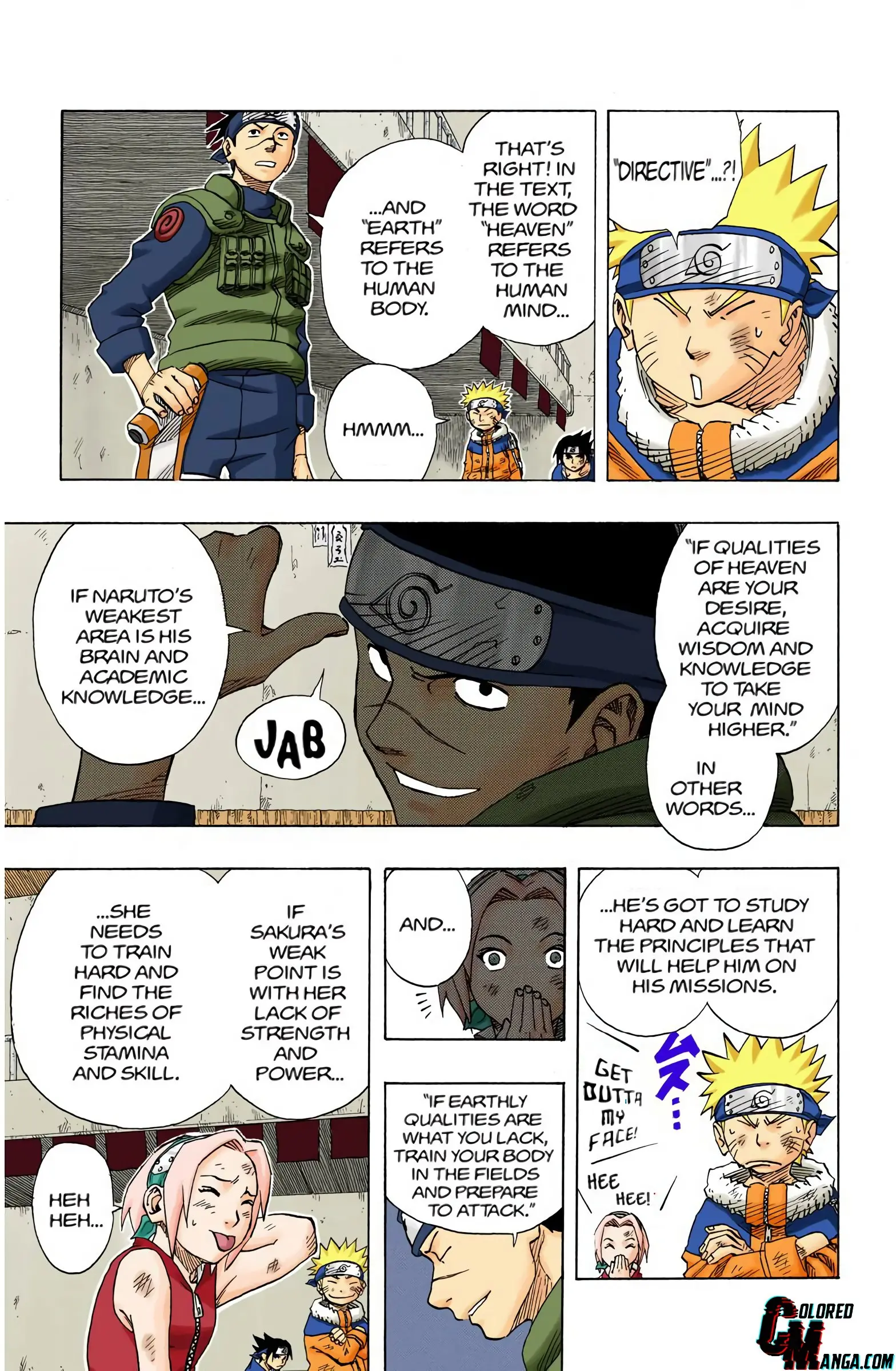 Naruto Colored Manga Online, chapter 64, page 12