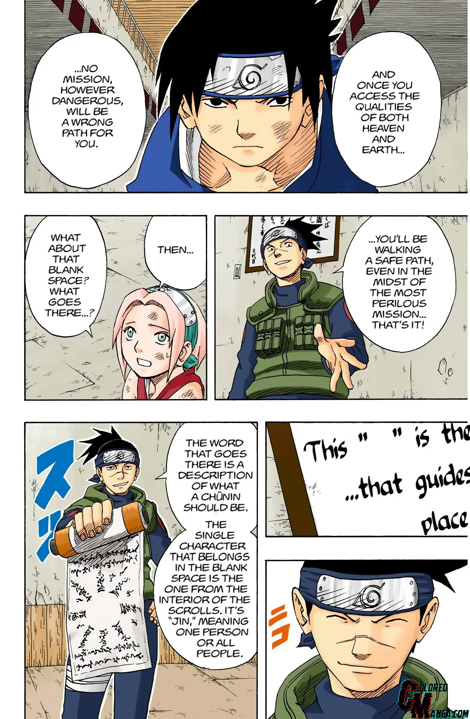 Naruto Colored Manga Online, chapter 64, page 13
