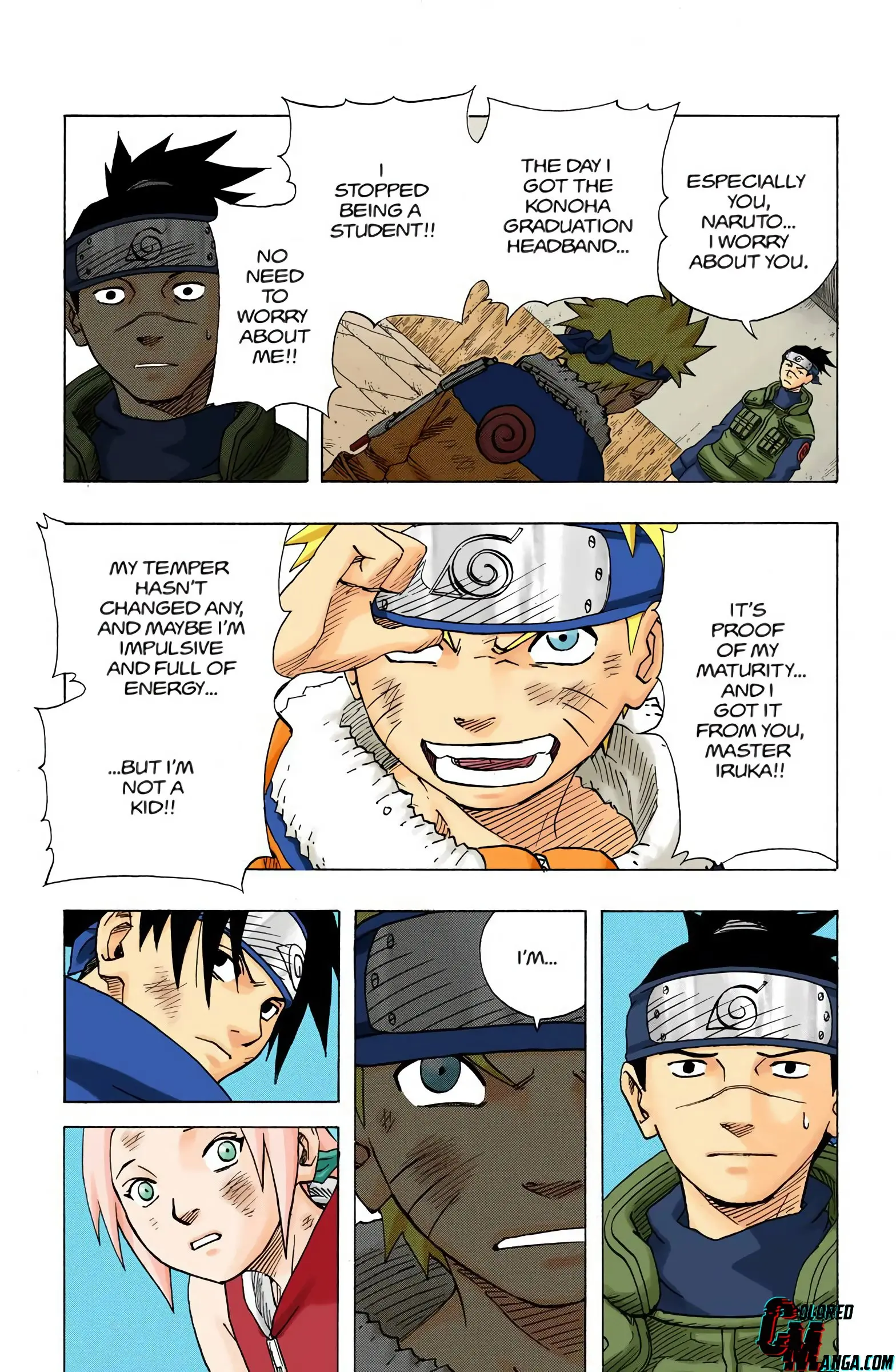 Naruto Colored Manga Online, chapter 64, page 16