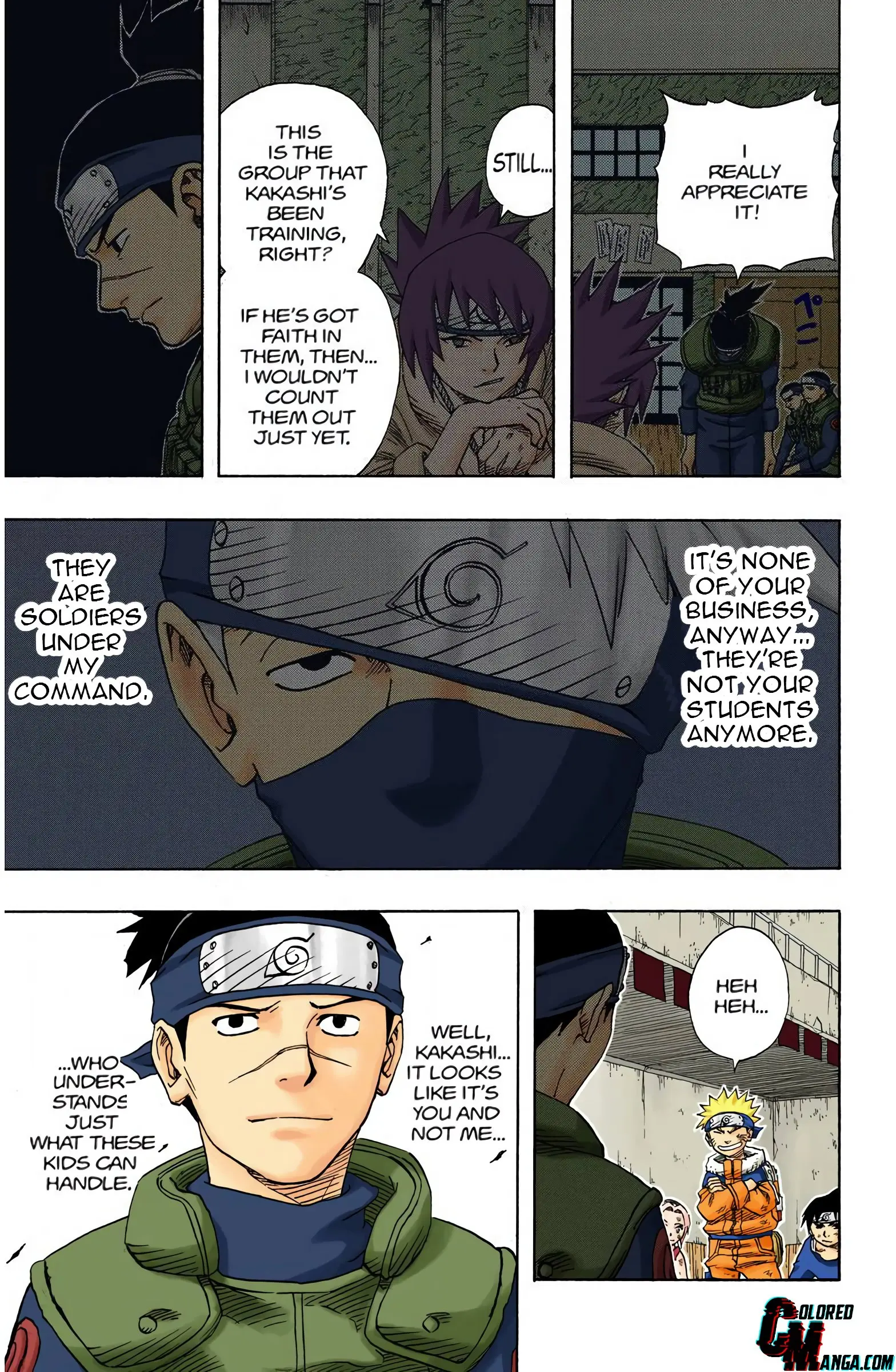 Naruto Colored Manga Online, chapter 64, page 18